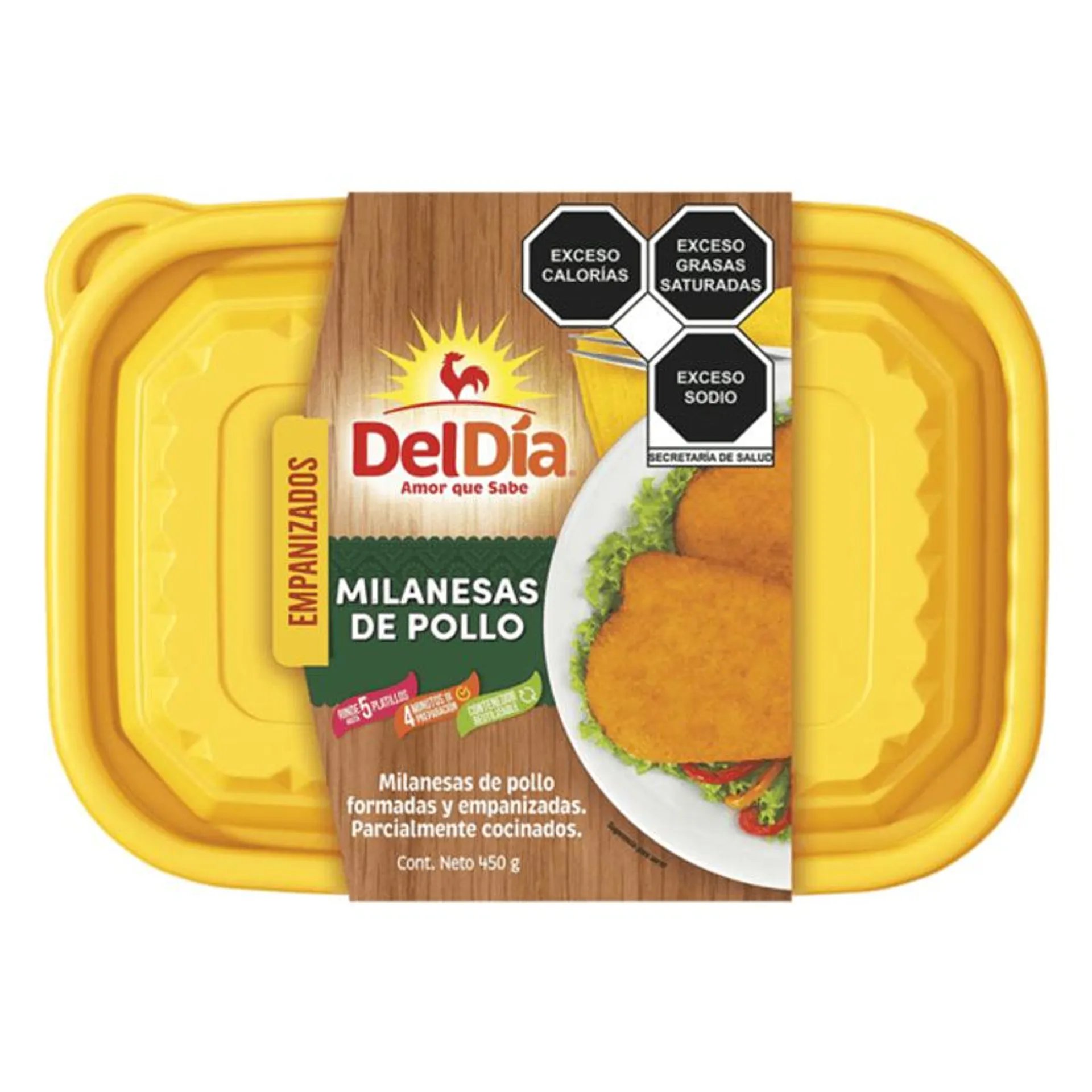 Pilgrims del Dia Milanesa de Pollo Empanizadas 450 g