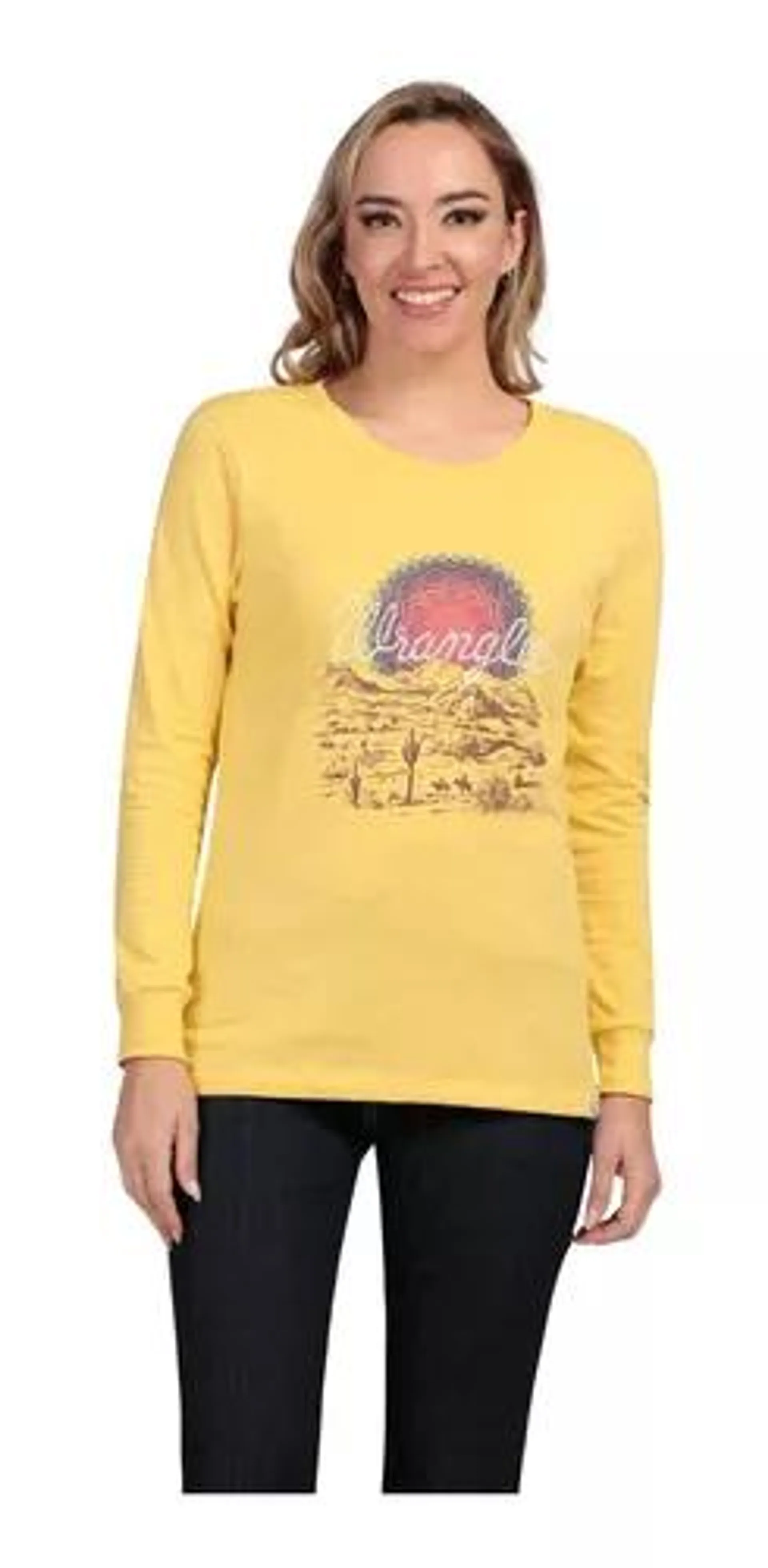 Playera Comfort Manga Corta Wrangler Mujer 097