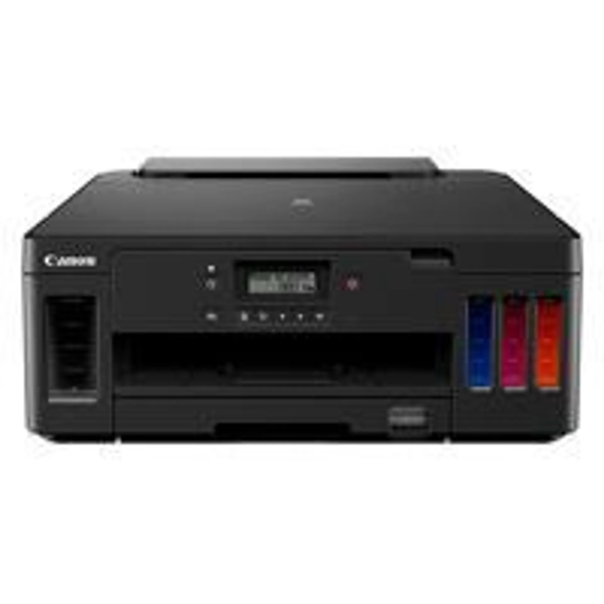 IMPRESORA CANON PIXMA G5010, IMP 13.0 NEGRO / 6.8 COLOR, TINTA CONTINUA, USB, WIFI, ETHERNET RED, DUPLEX, COMPATIBLE WINDOWS / MAC, CONSUMIBLE GI-10 CANON 3112C004AA