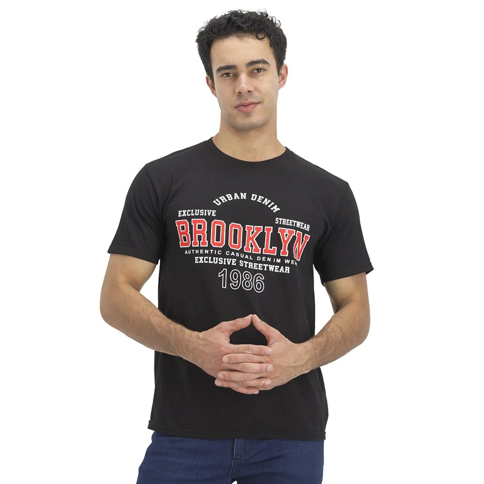 Playera Hummo Hombre Estampado Brooklyn