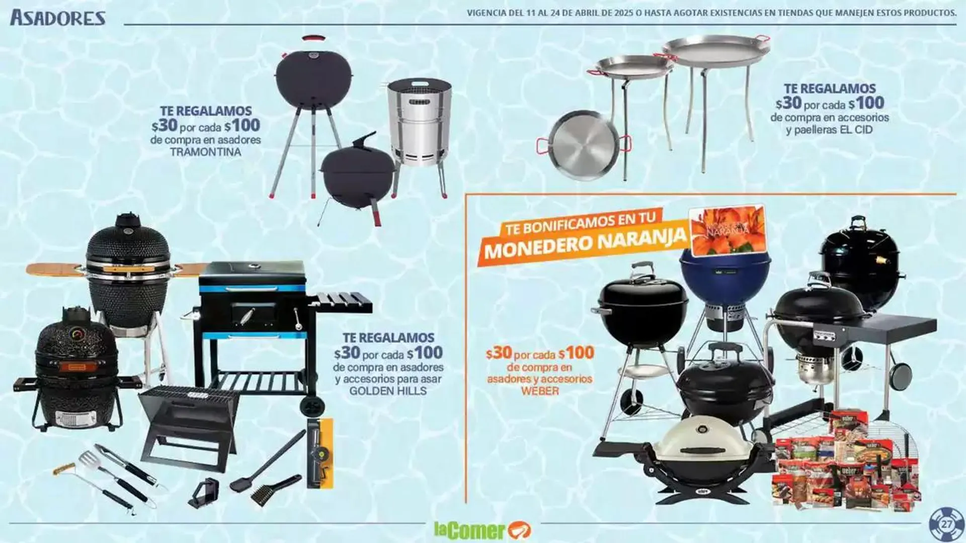 Catálogo de Catálogo La Comer 11 de abril al 24 de abril 2025 - Pagina 27