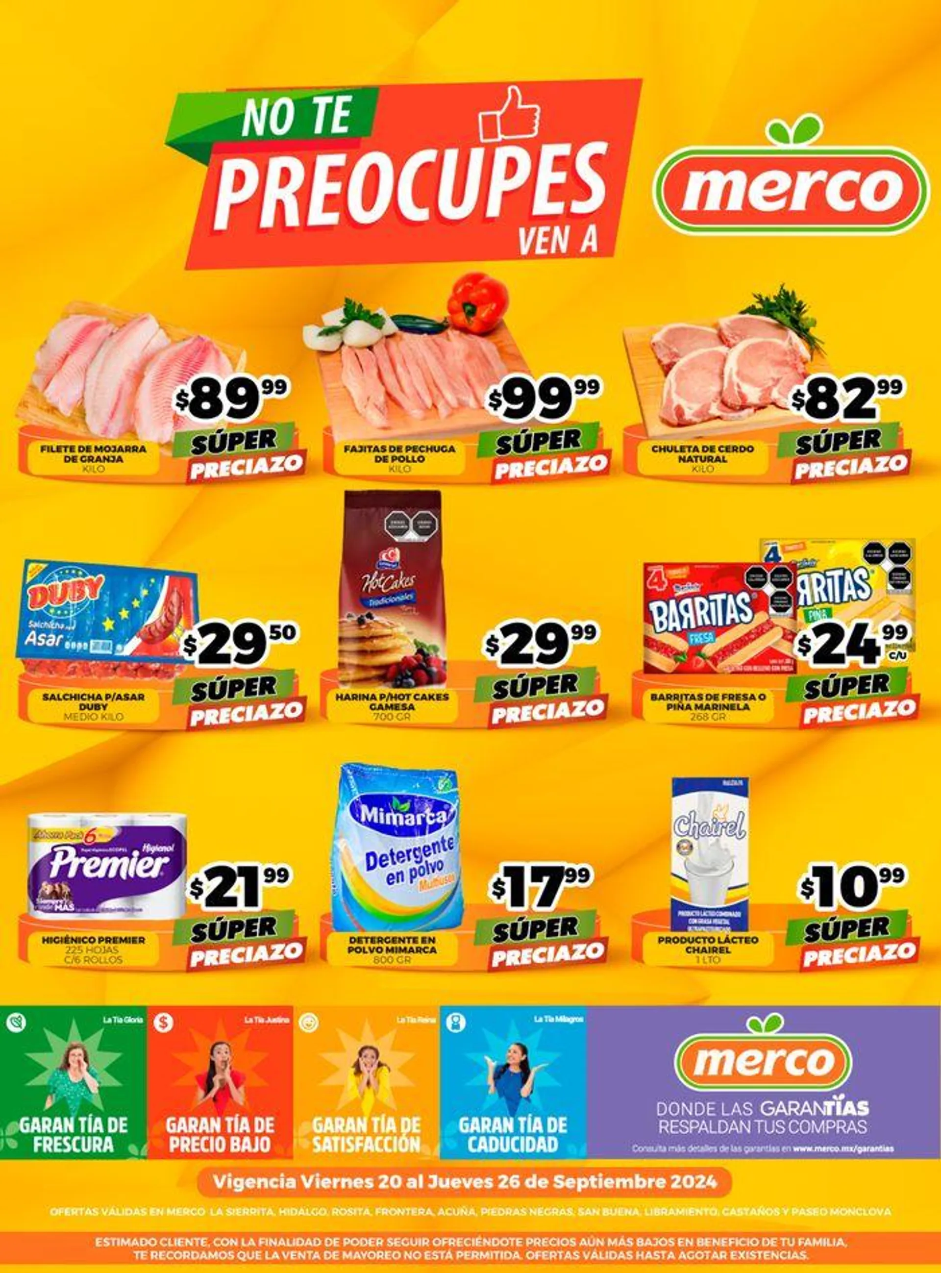 No te preocupes, ven a Merco - 1