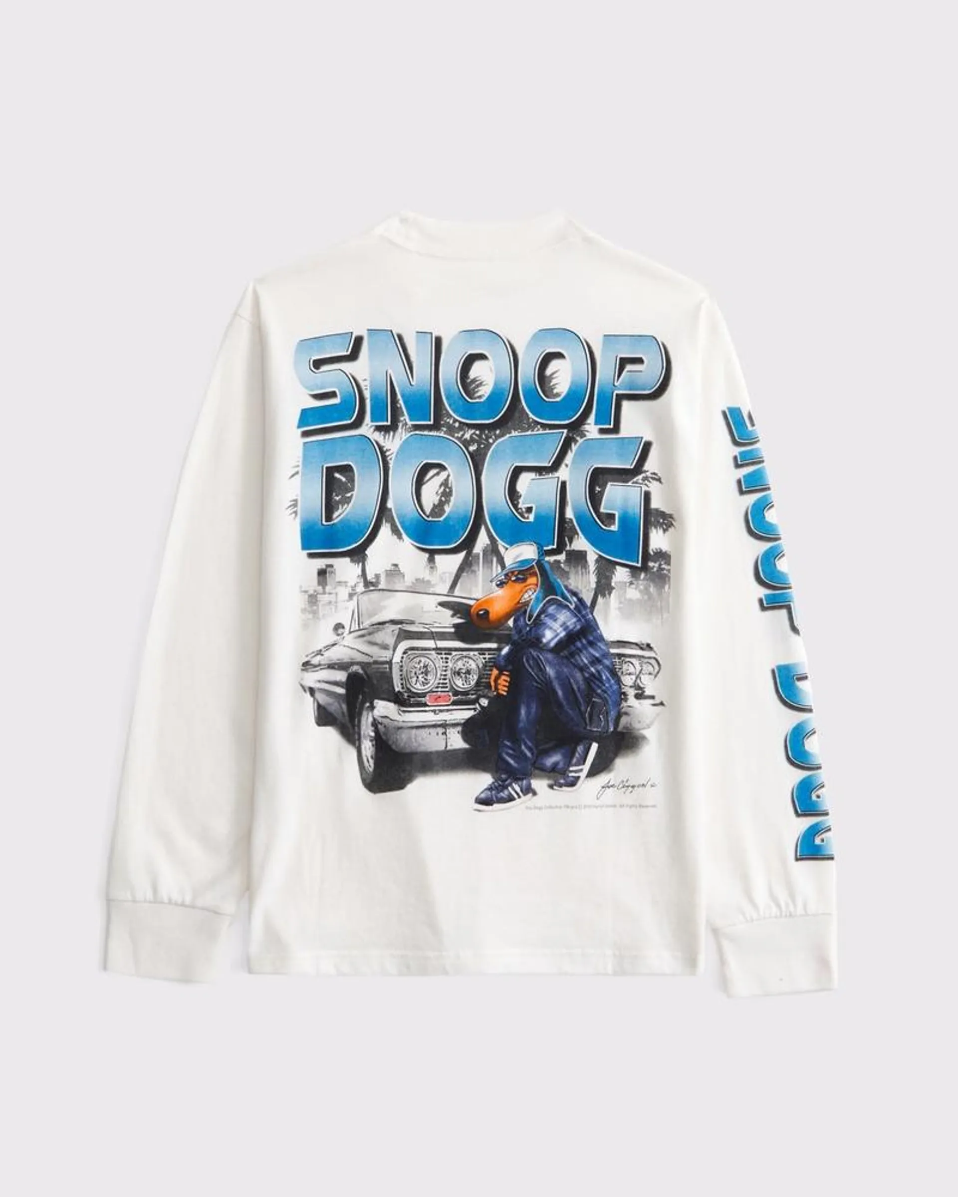 snoop dogg long-sleeve graphic tee