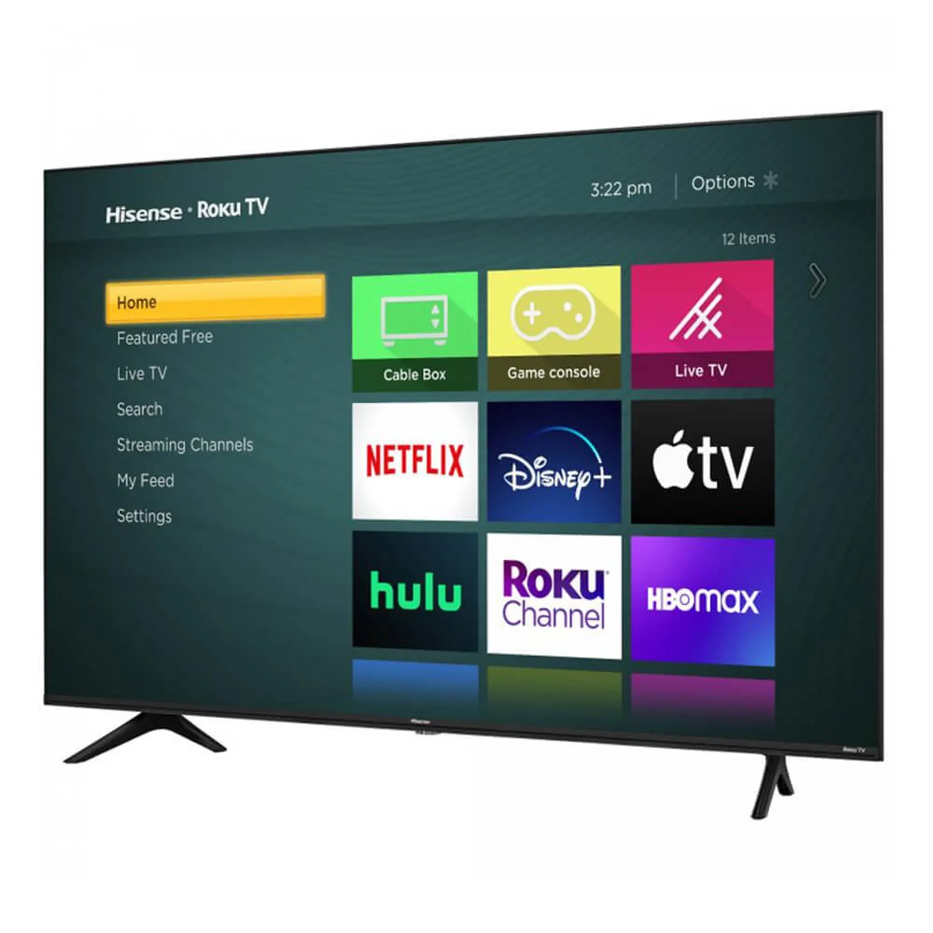 Smart Roku TV Hisense H4F / 75 4K / LCD / 120 Motion Rate / 75R6030G