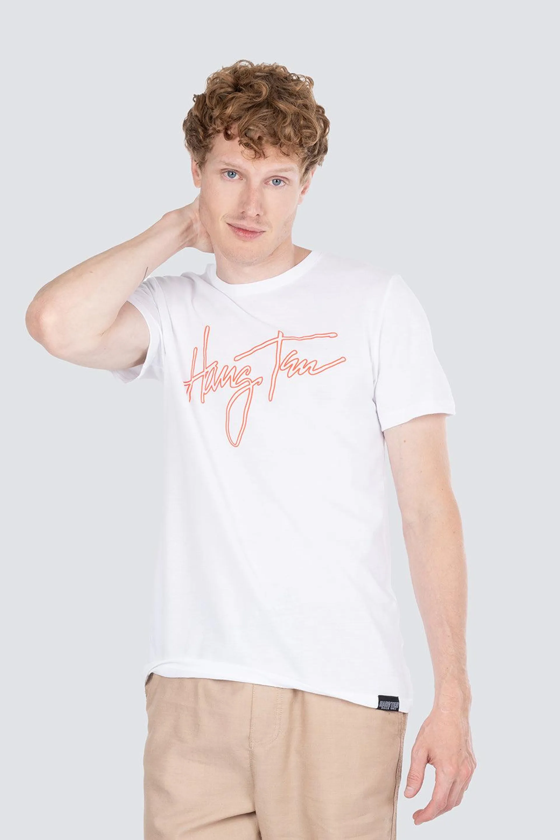 Playera con firma Hang Ten