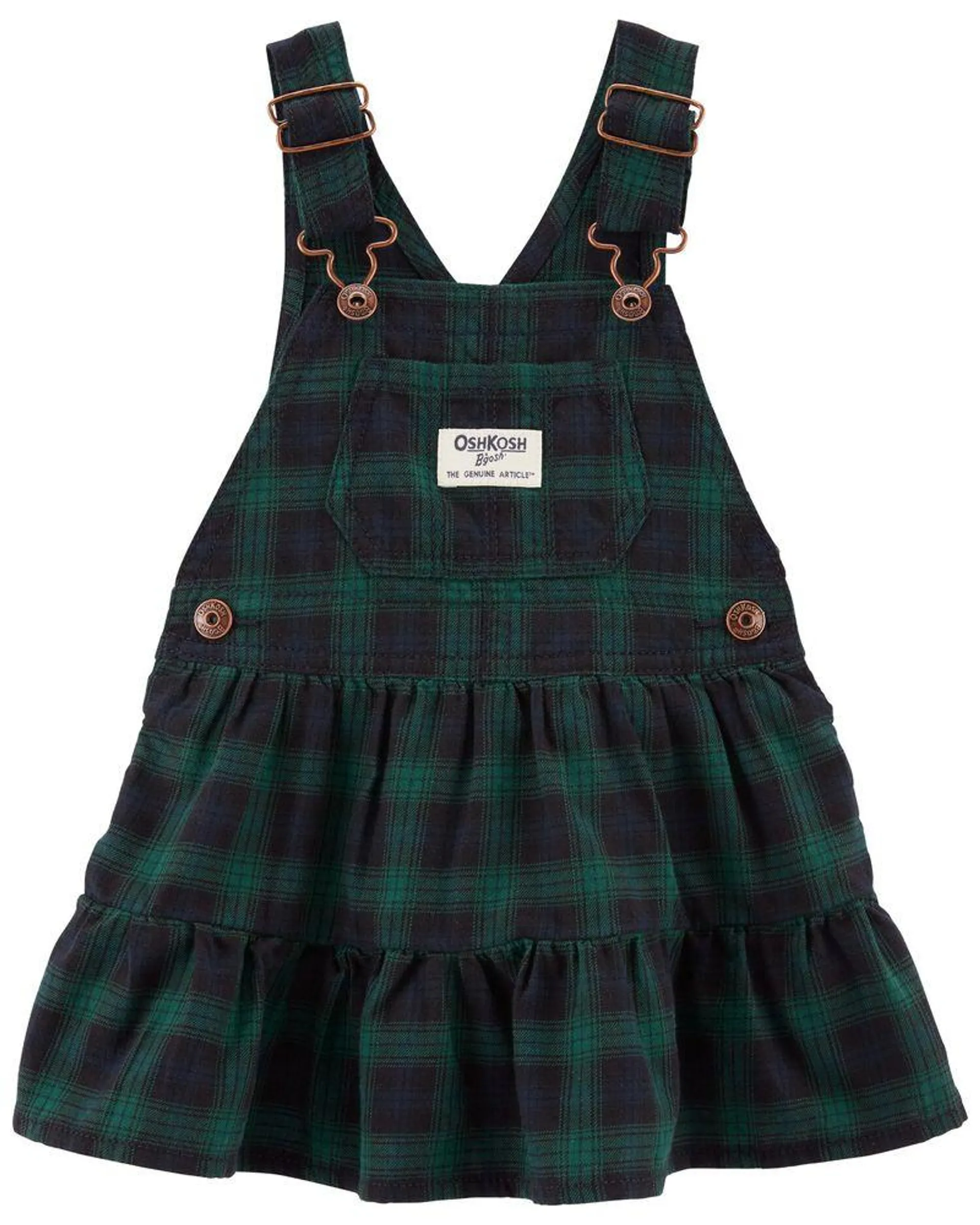 Vestido Jumper De Cuadros Oshkosh B'Gosh