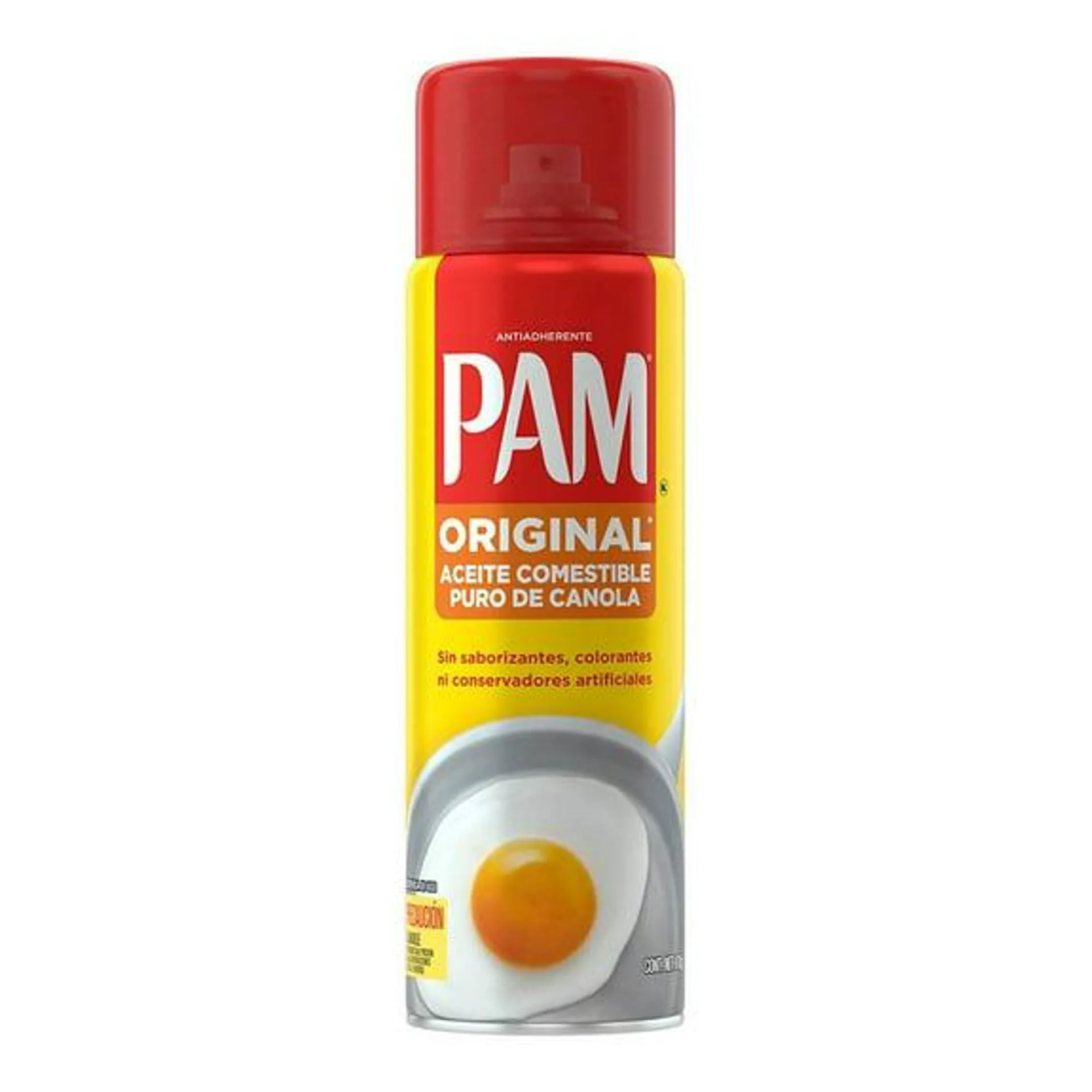 Aceite en aerosol Pam antiadherente original 170 g