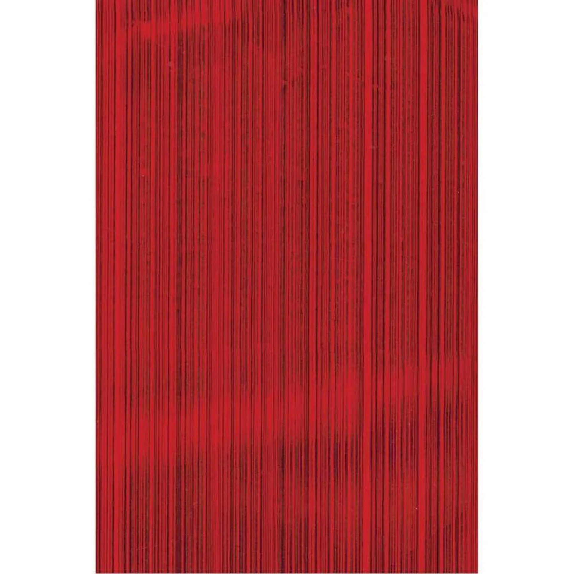 Papel Metálico Holográfico Rain de 50 x 70 cm Rojo con 10