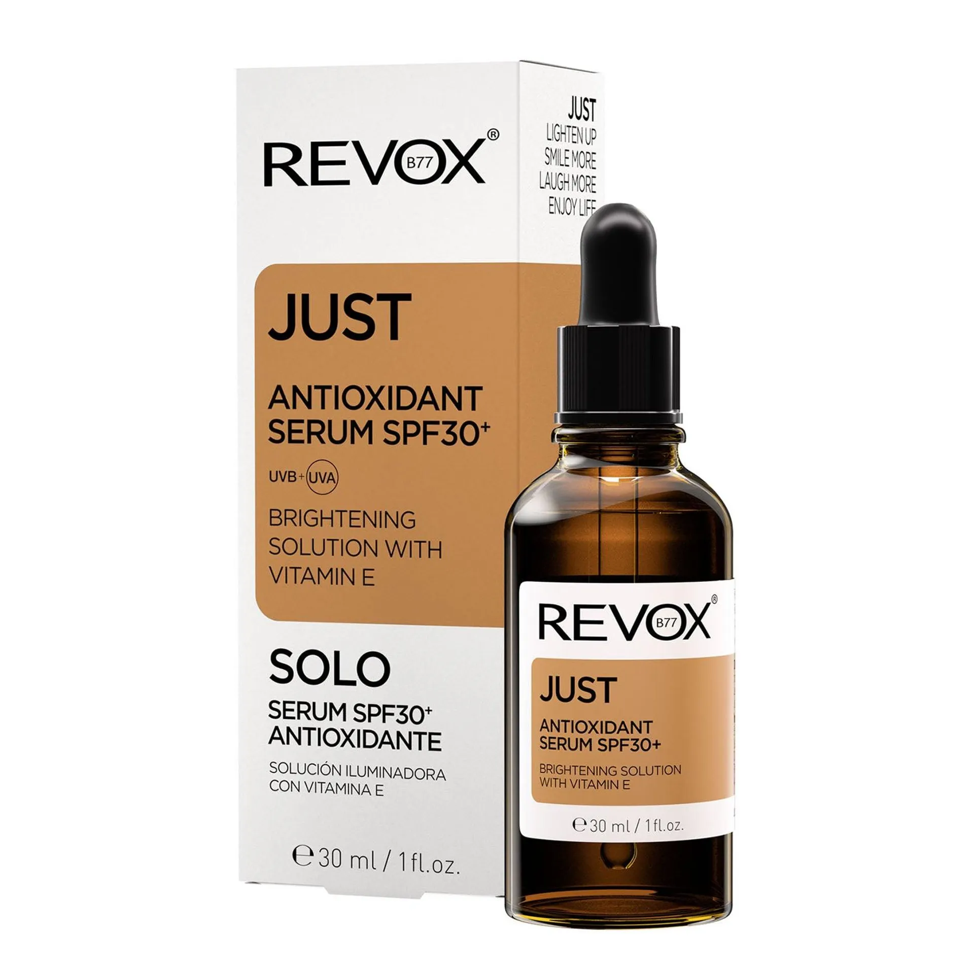 SERUM ANTIOXIDANTE CON PROTECCIÓN SOLAR SPF30+ ANTIOXIDANT SERUM - REVOX B77