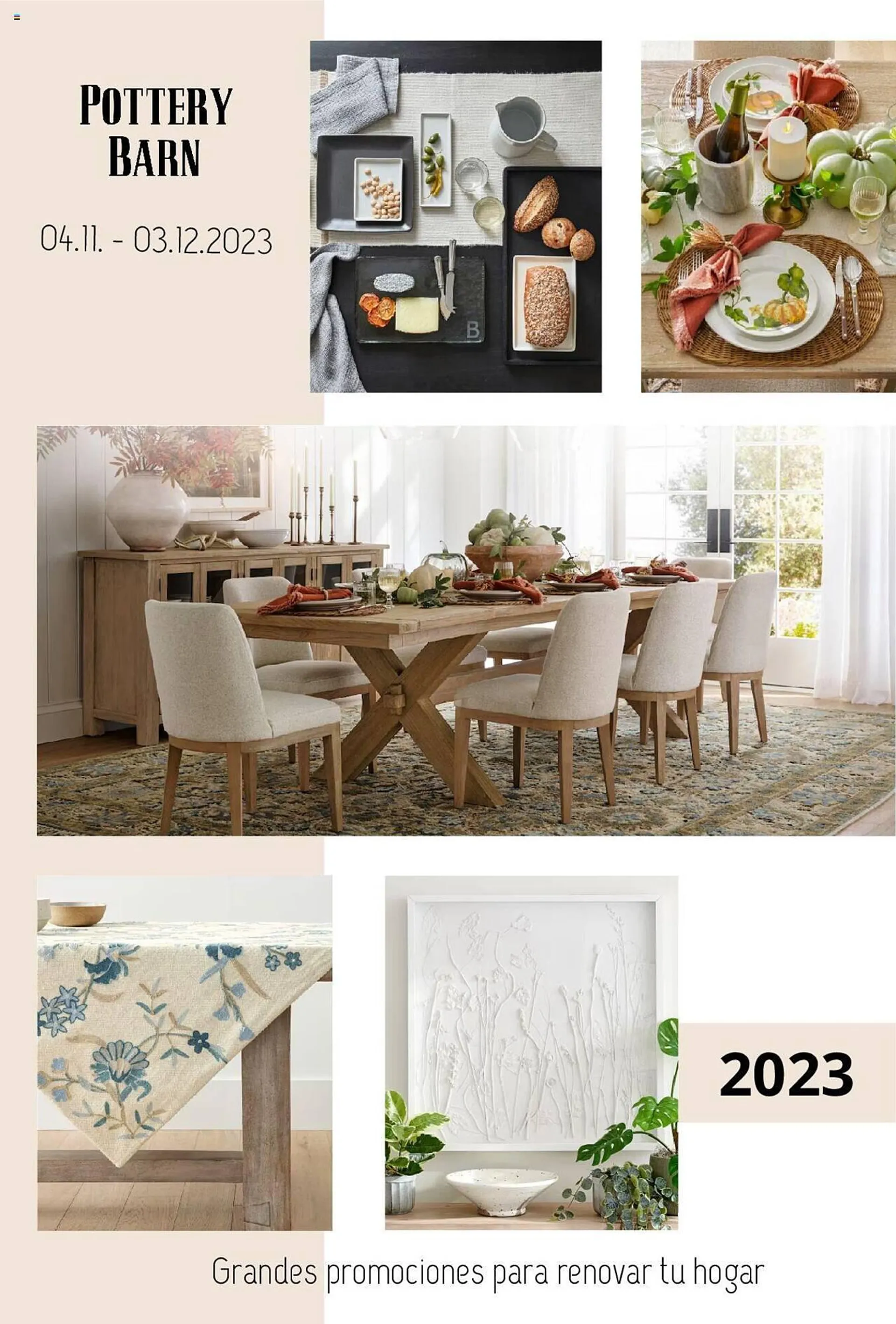Catálogo Pottery Barn - 1
