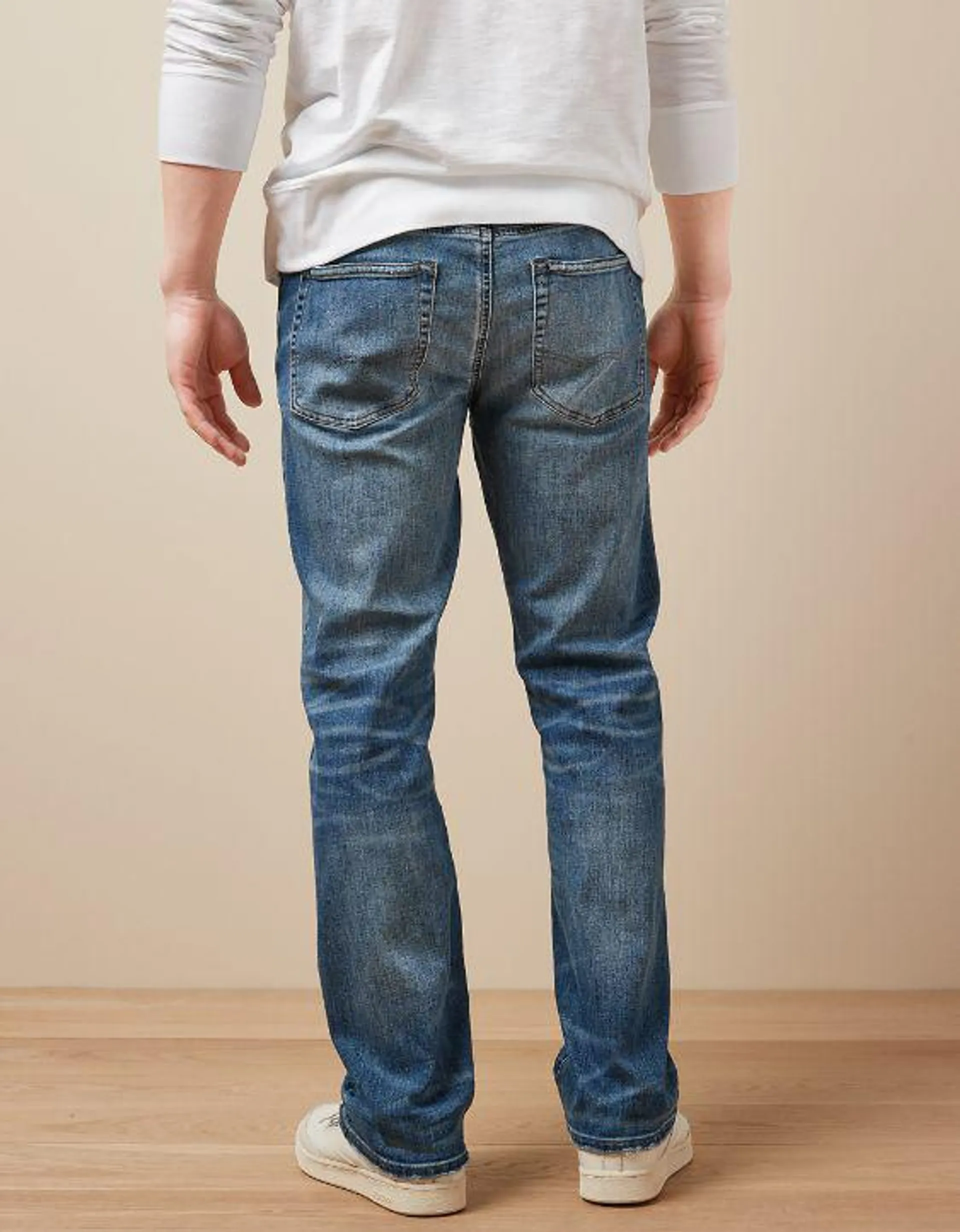 AE AirFlex+ Distressed Original Bootcut Jean