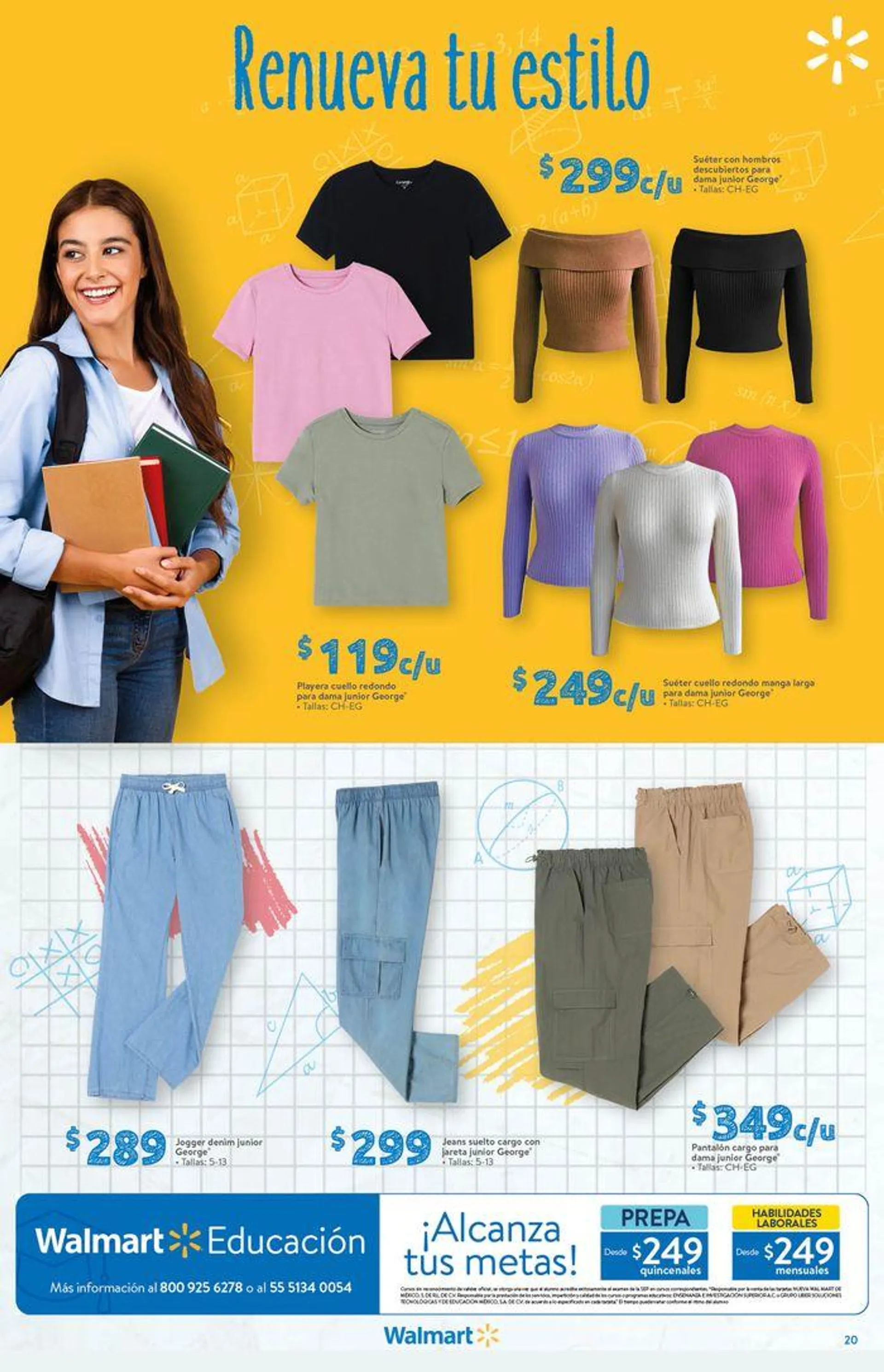 Catálogo de Walmart - Back to School 16 de agosto al 17 de septiembre 2024 - Pagina 20