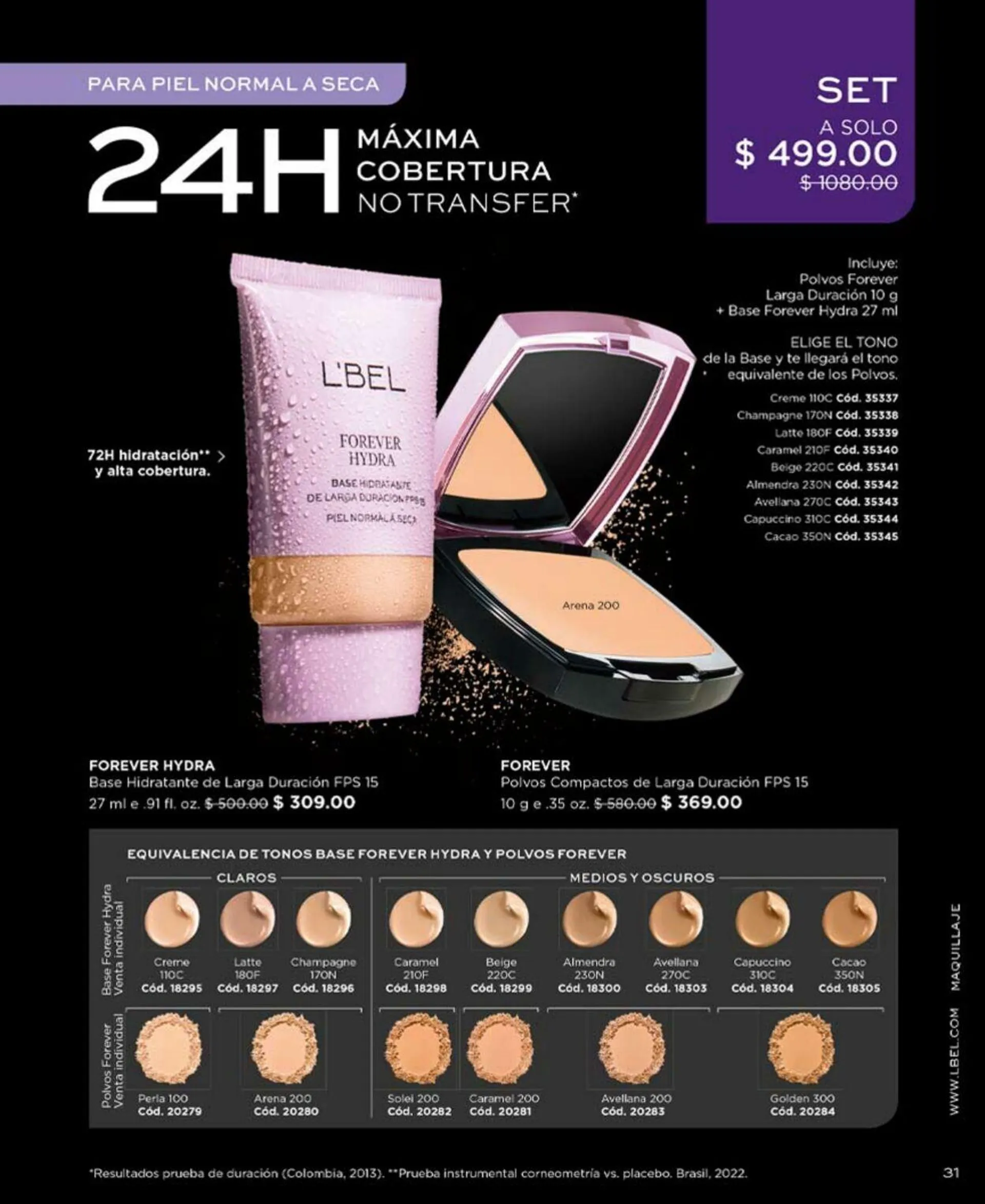 LBel Oferta actual - 31