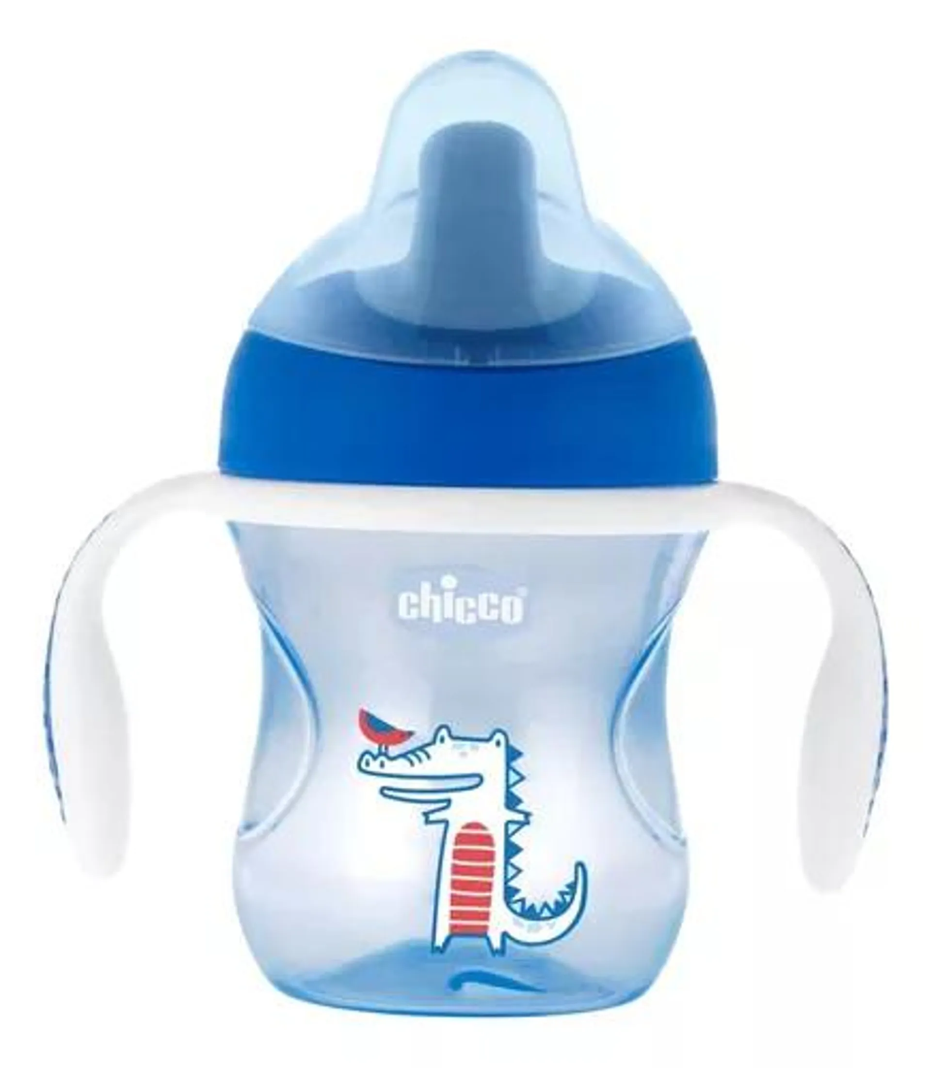 Chicco Vaso Entrenador 6m+, Color Azul