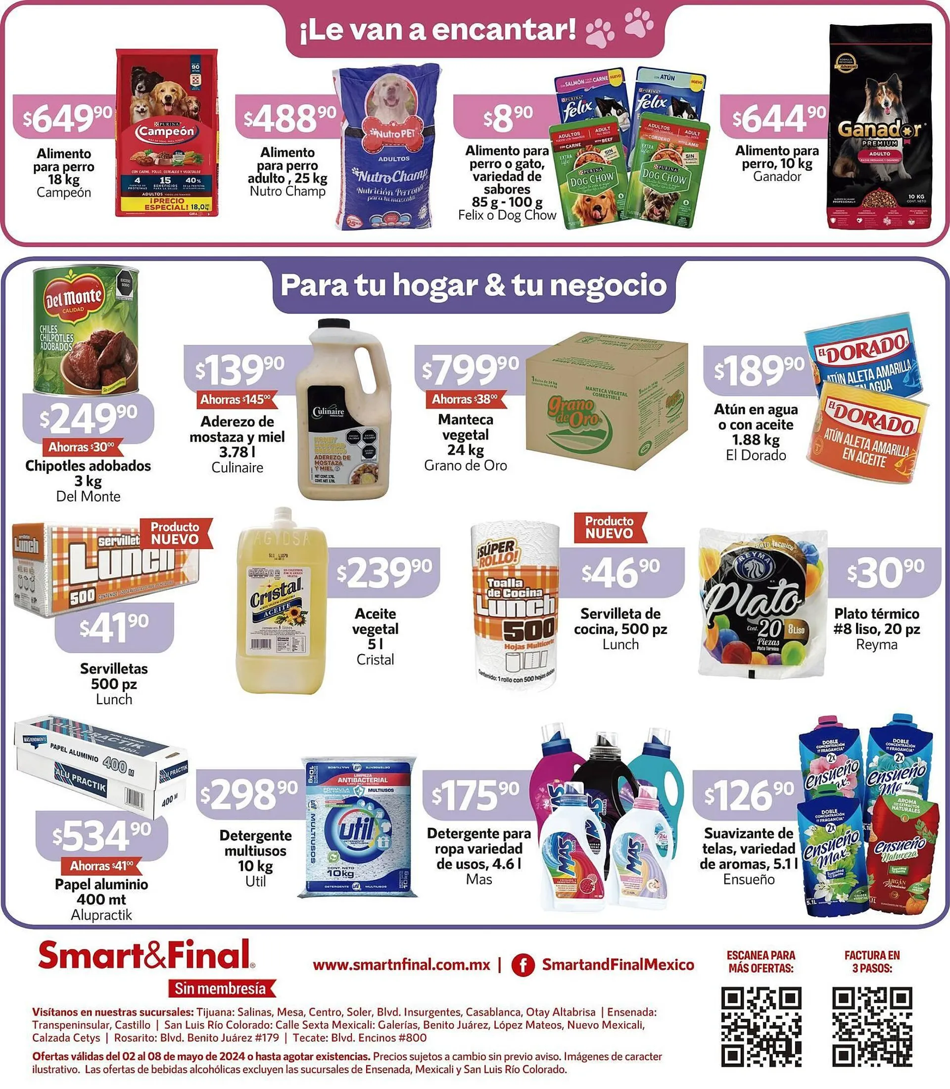 Catálogo de Catálogo Smart & Final 2 de mayo al 8 de mayo 2024 - Pagina 4