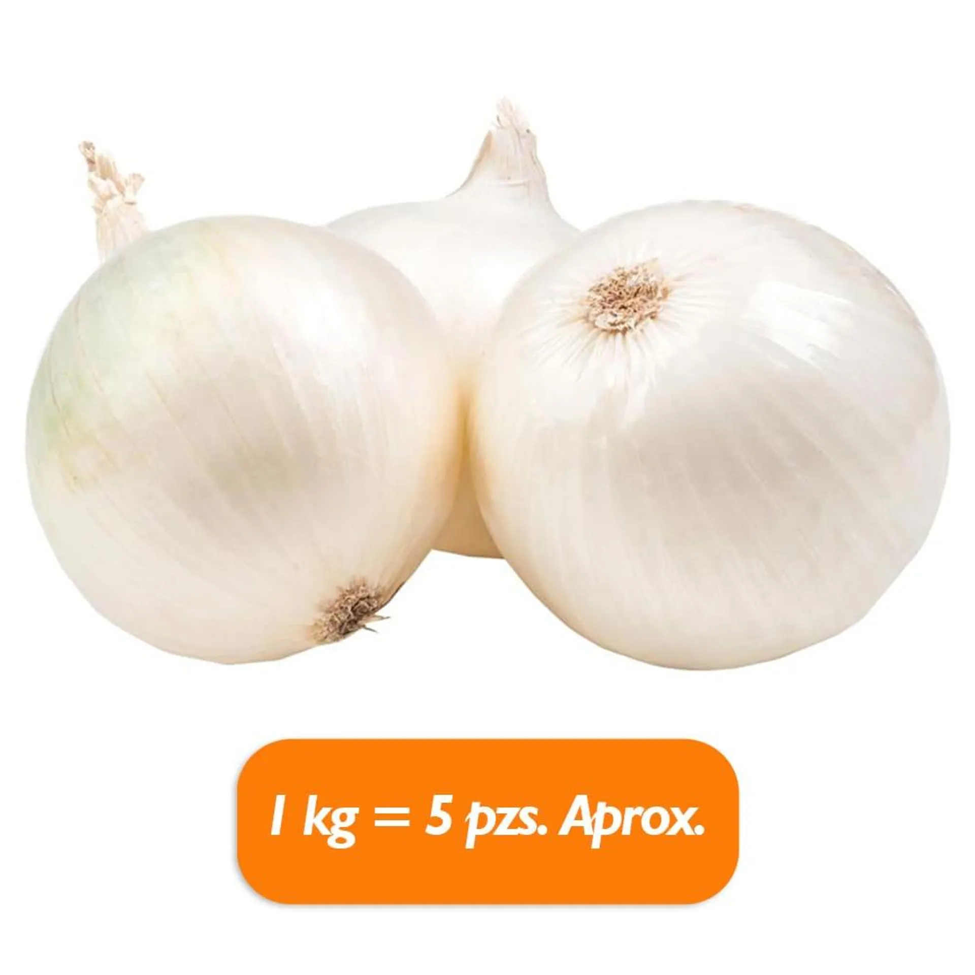 CEBOLLA BLANCA 1 KG