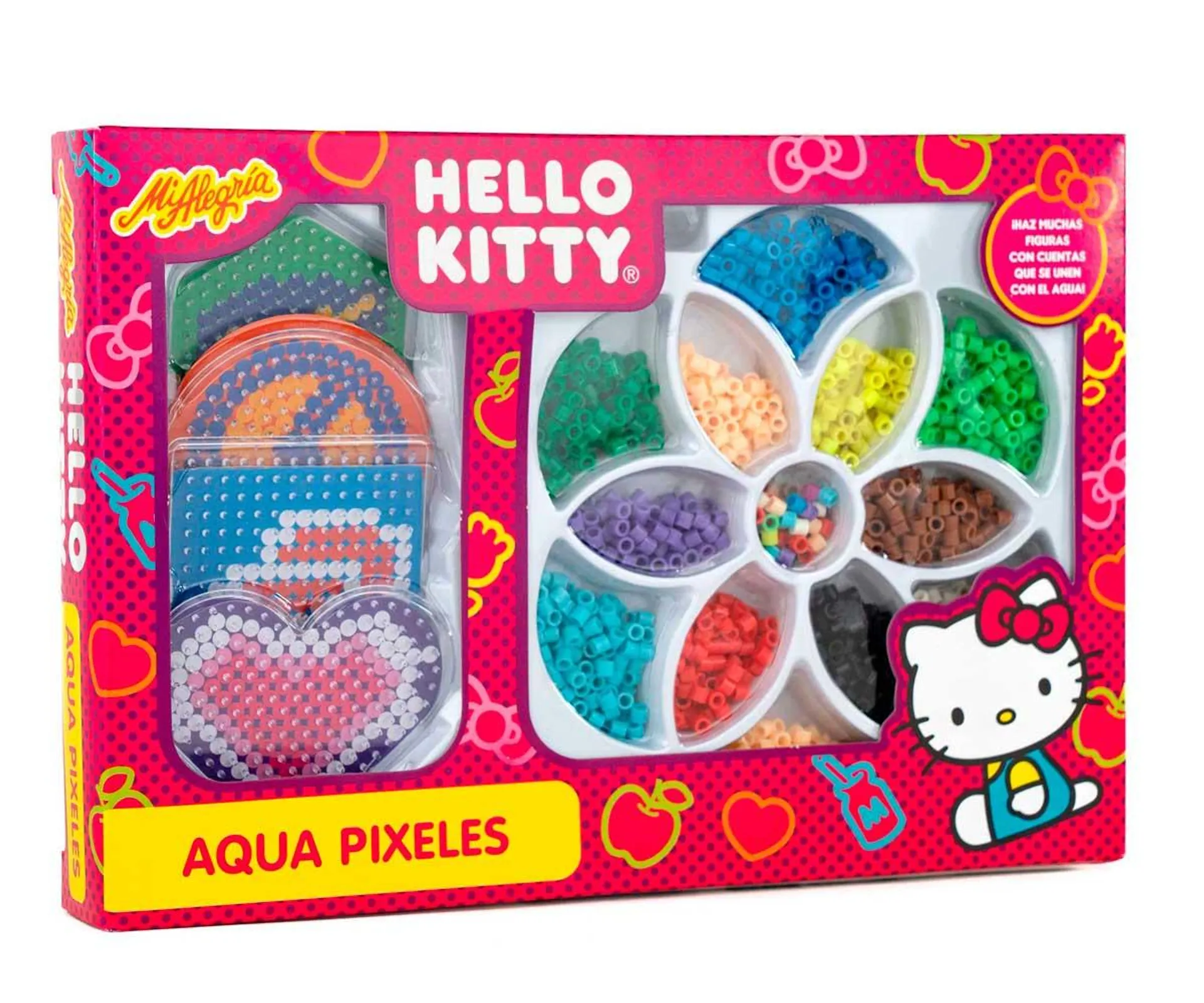 Hello Kitty Aqua Pixeles - Mi Alegría