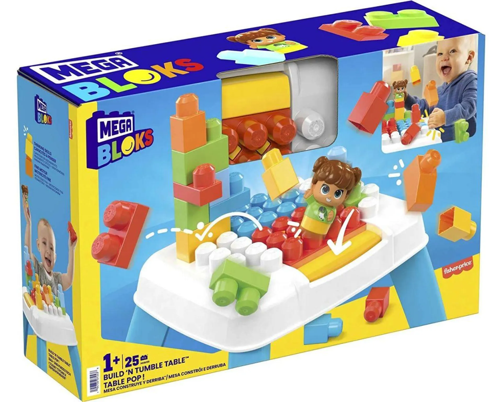 MEGA PRESCHOOL MESA CONSTRUYE Y DERRIBA HHM99