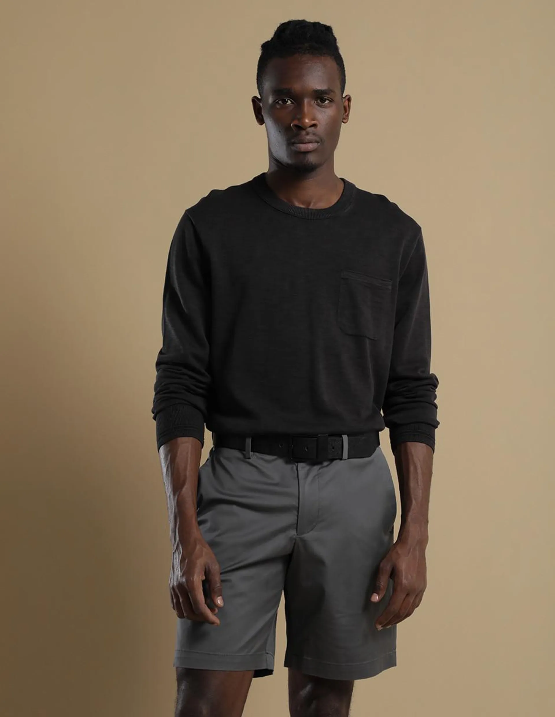 Bermuda de algodón para hombre