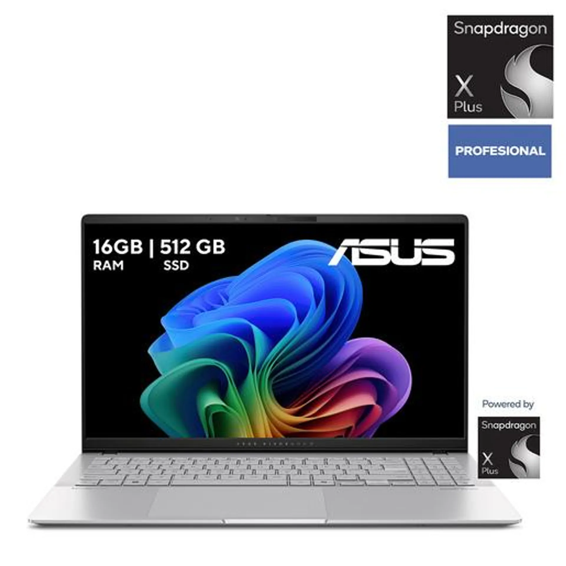 Laptop Asus Vivobook S 15 OLED 3k 15.6 pulg. 512gb SSD 16gb RAM Gris