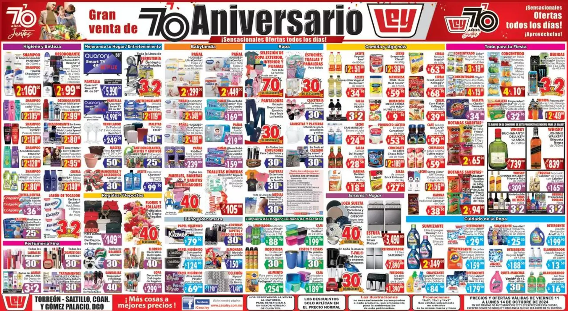 Catálogo de Gran Venta de Aniversario 11 de octubre al 14 de octubre 2024 - Pagina 2