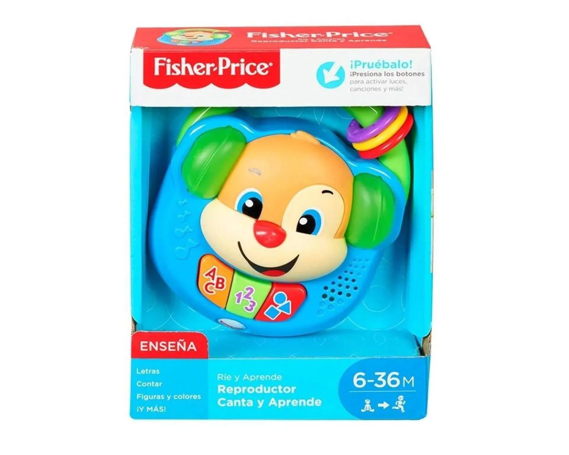 Fisher Price Ríe y Aprende Reproductor Canta y Aprende