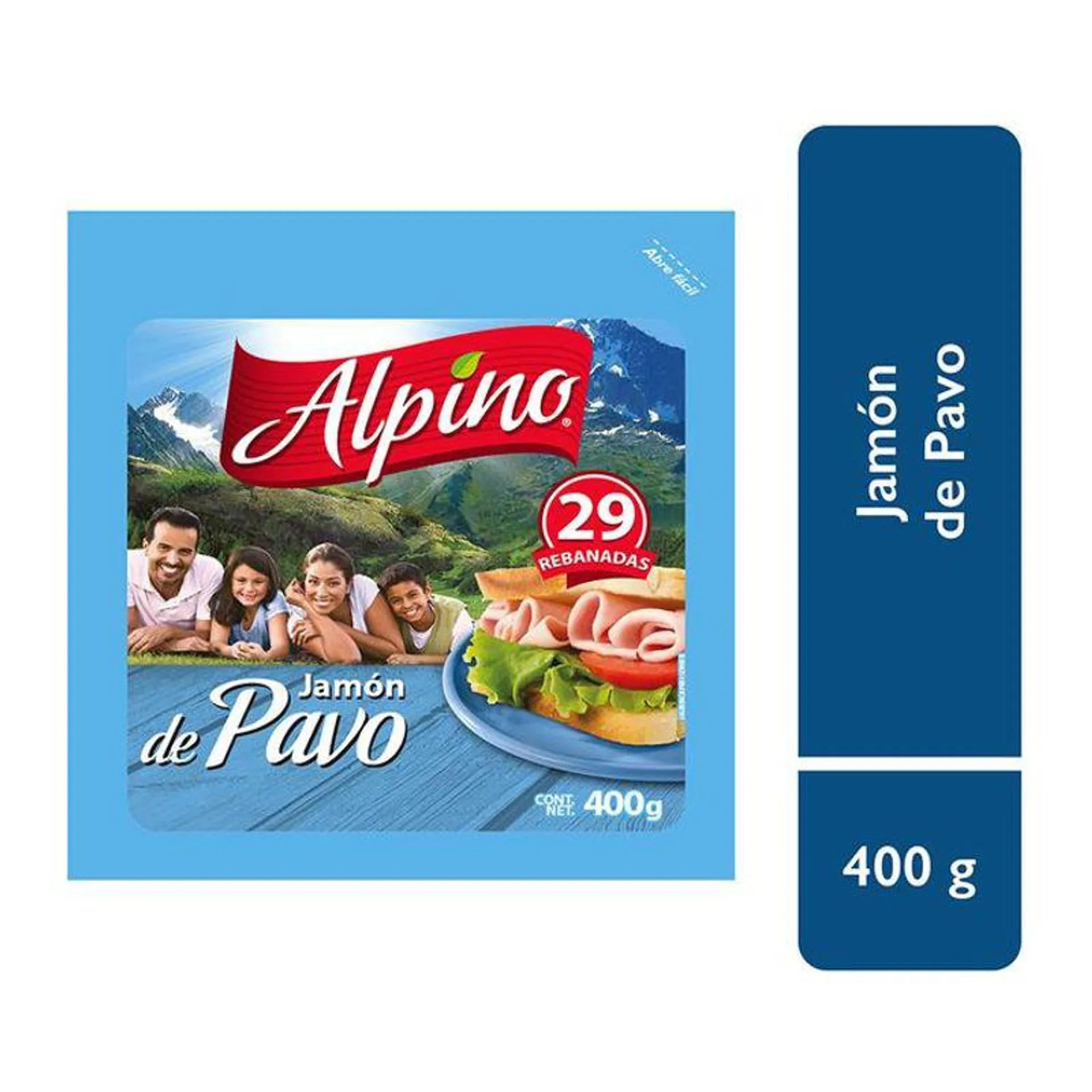 Alpino Jamón de Pavo 400 g