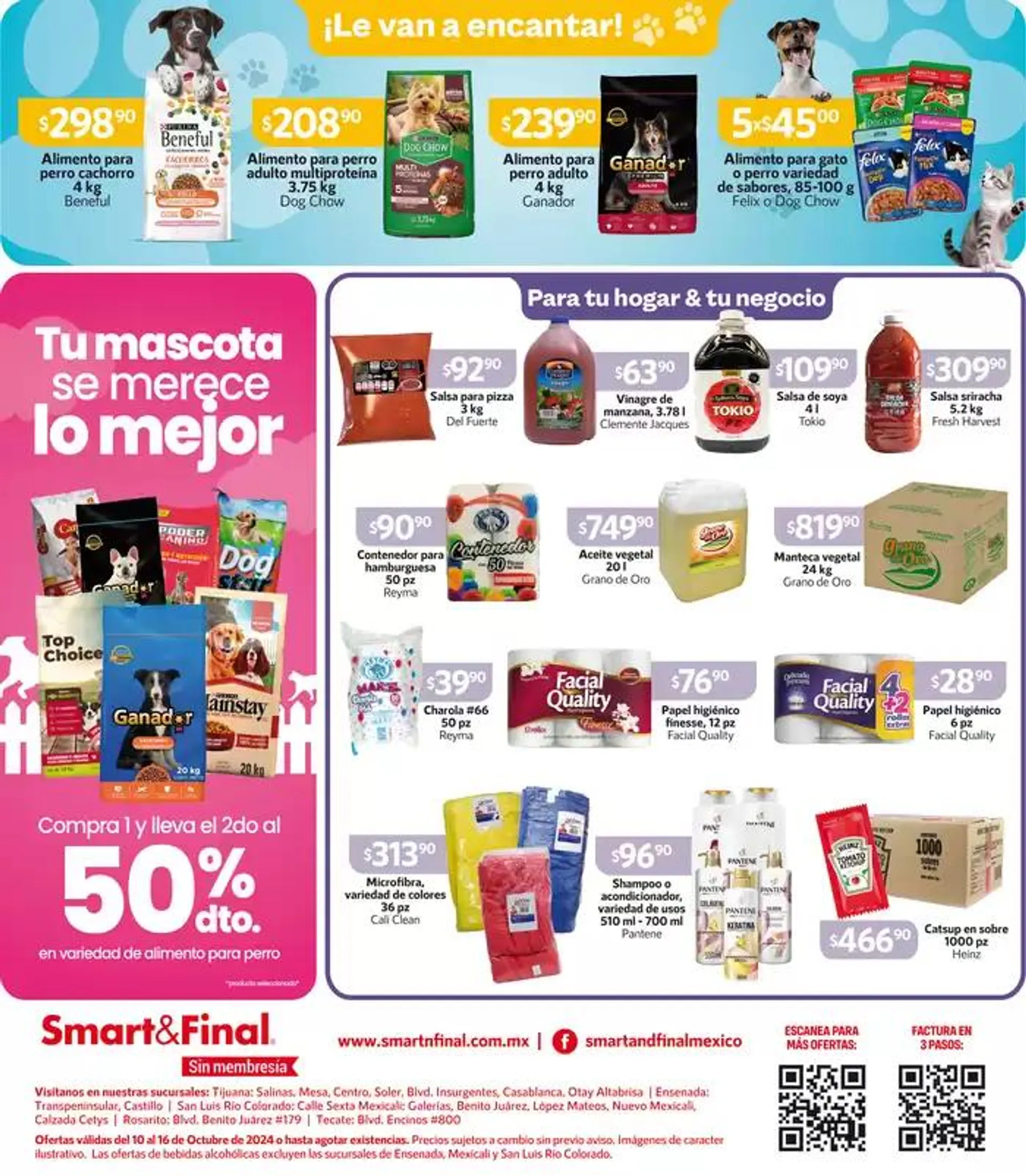 Catálogo de Ofertas Smart & Final 11 de octubre al 16 de octubre 2024 - Pagina 4