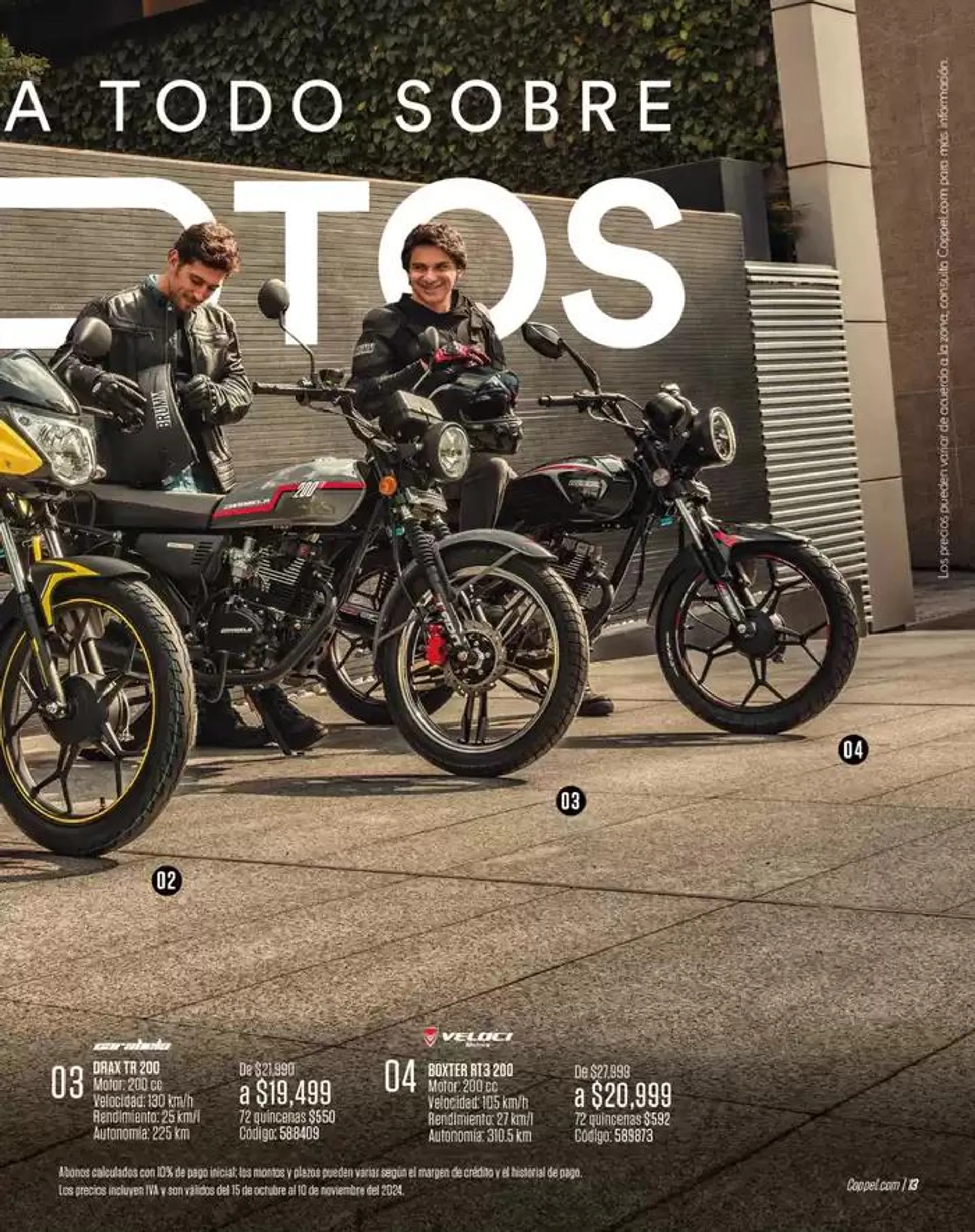 Catálogo de REVISTA OCTUBRE - MOTOS II 16 de octubre al 31 de octubre 2024 - Pagina 4