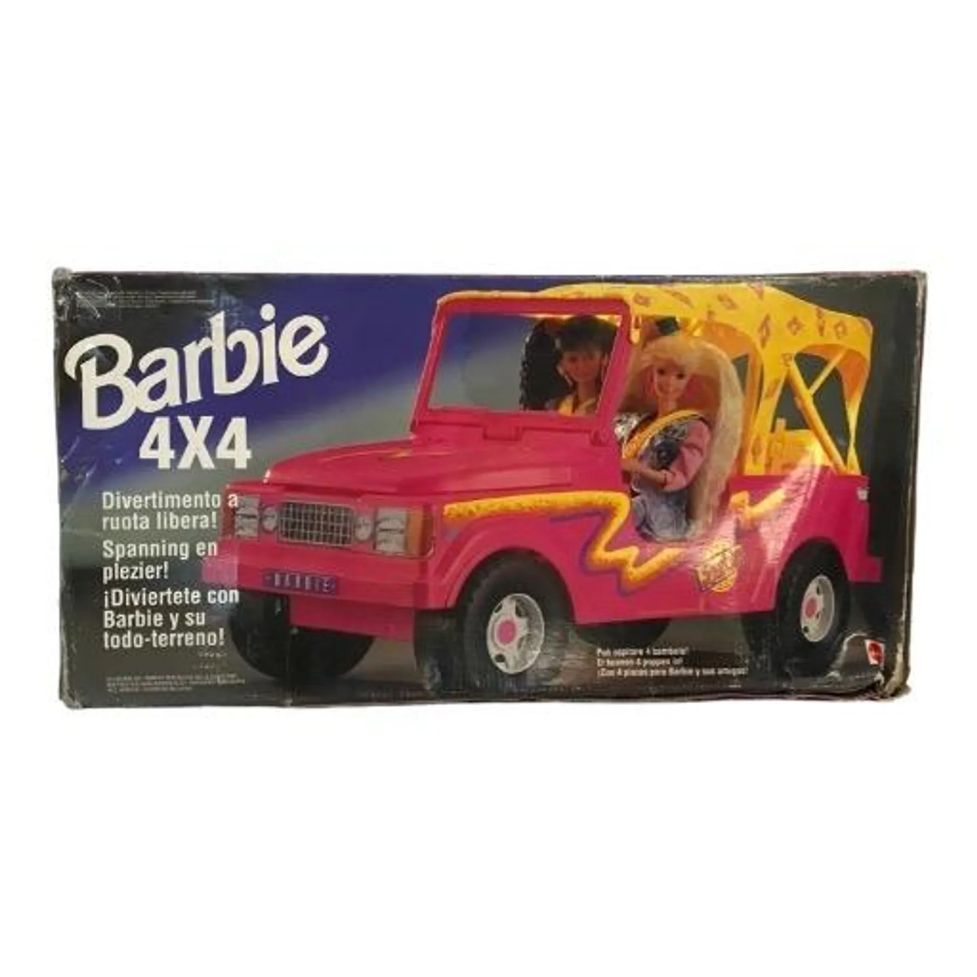 Mattel Barbie 4X4 3 años