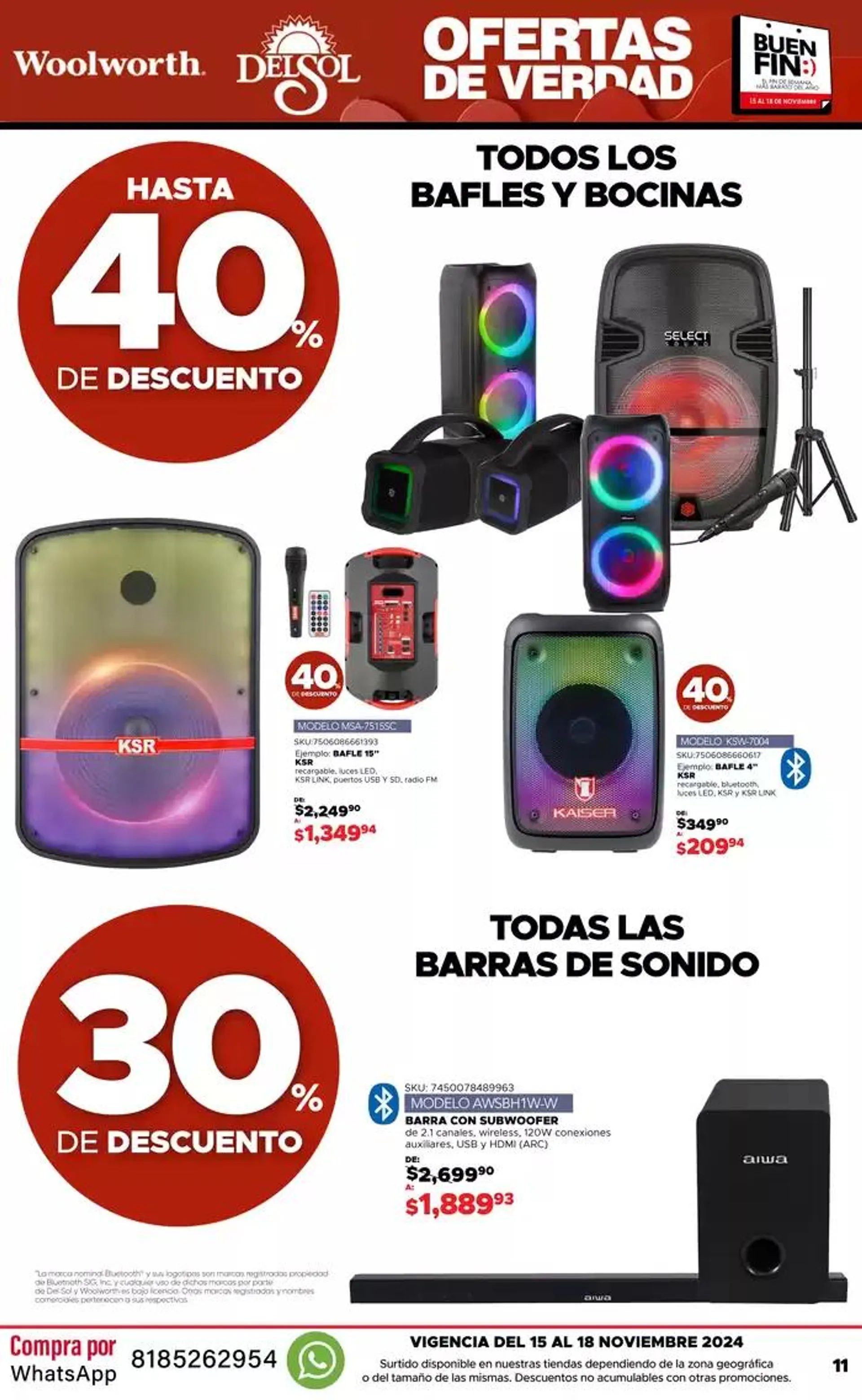 Catálogo de Ofertas de verdad 18 de noviembre al 18 de noviembre 2024 - Pagina 11