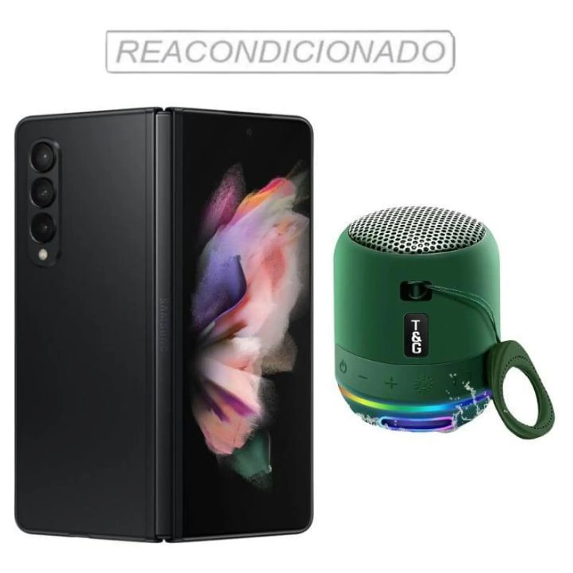 galaxy z fold3 Reacondicionado + mini bocina