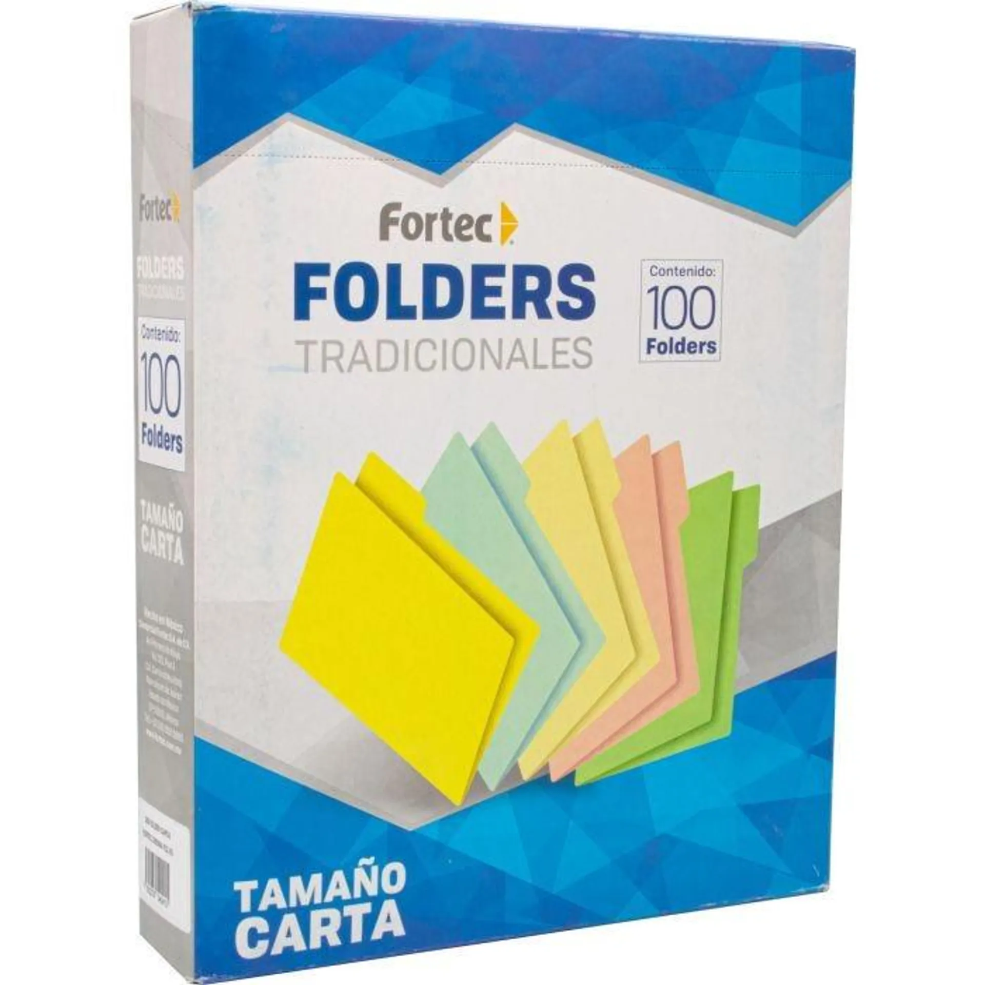 Folder Crema Fortec C/100 Carta