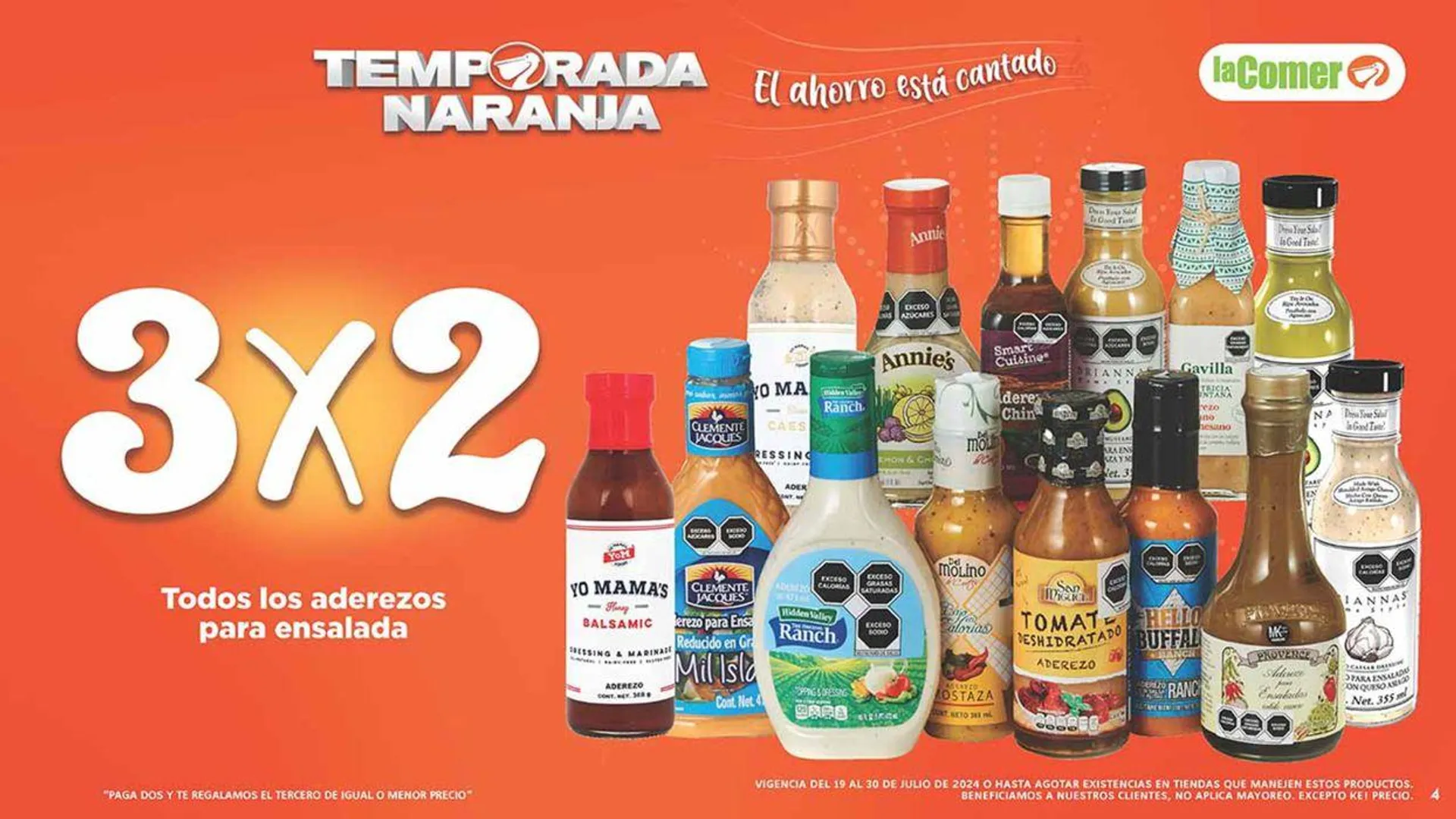 Catálogo de Temporada Naranja 19 de julio al 30 de julio 2024 - Pagina 4