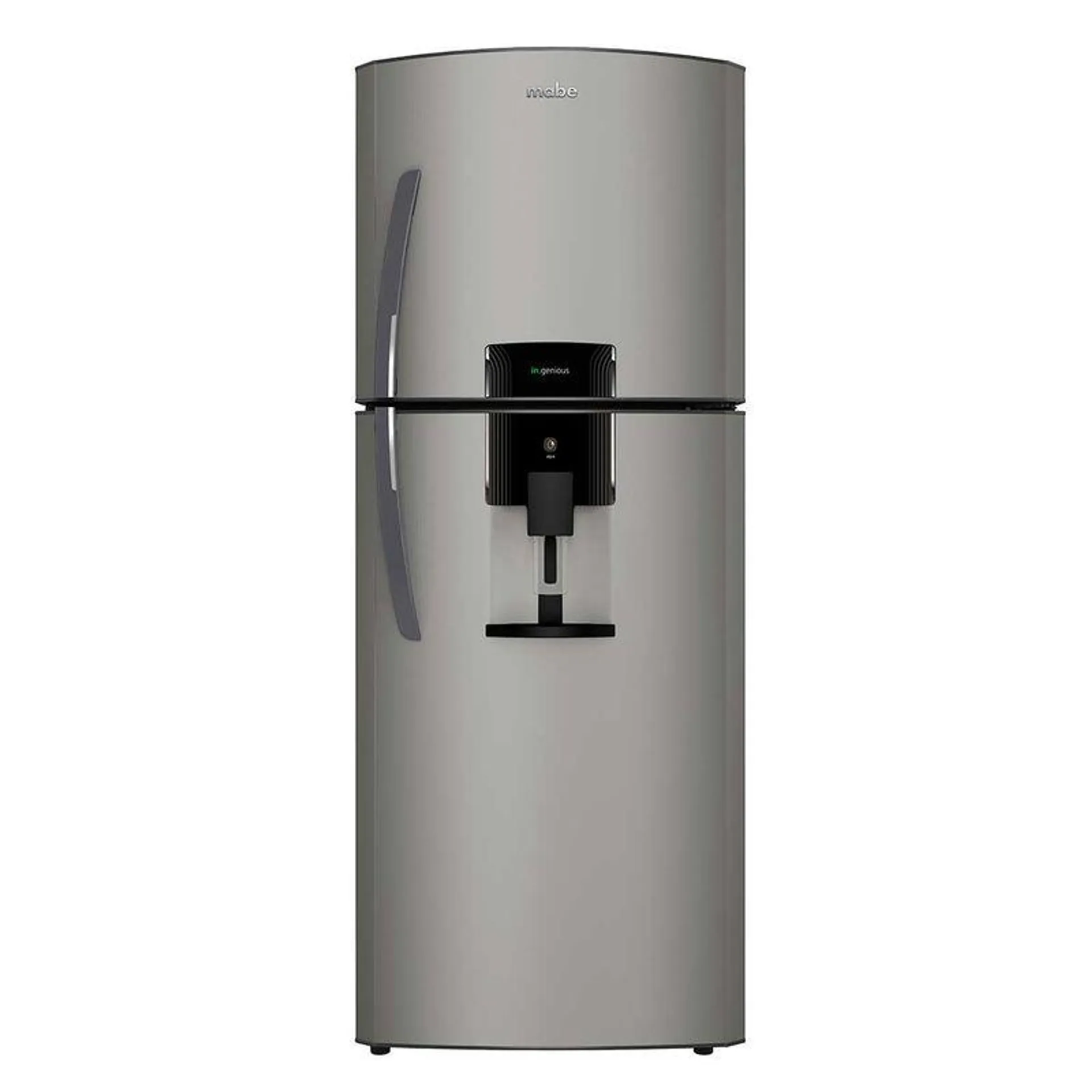 Refrigerador Mabe Top Mount 14 Pies Cúbicos Gris Oscuro RME360FDMRQ0