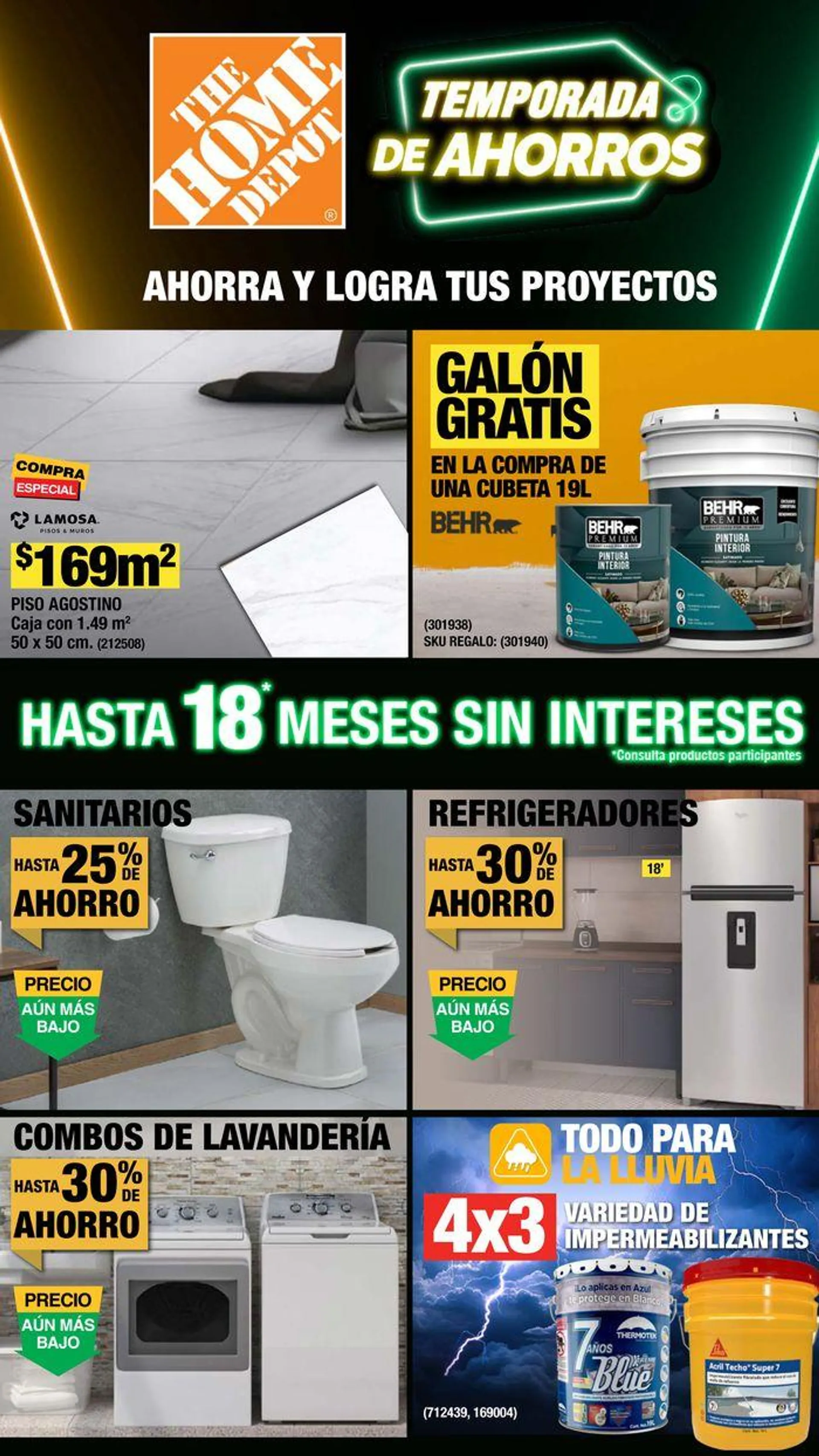 The Home Depot - Temporada de Ahorros - 1