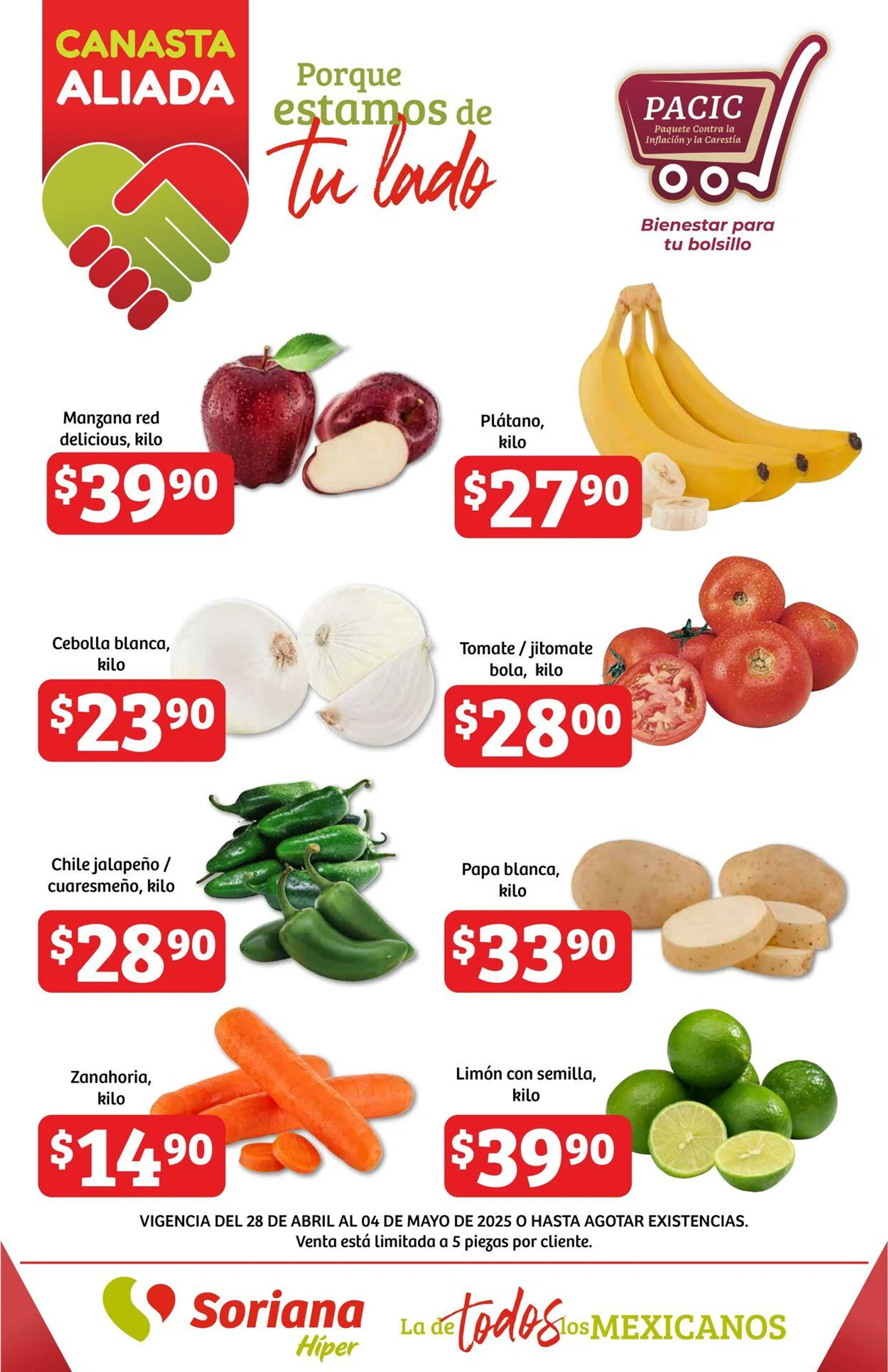 Catálogo de Soriana - Canasta Aliada Híper Nacional Oferta actual 28 de abril al 4 de mayo 2025 - Pagina 4