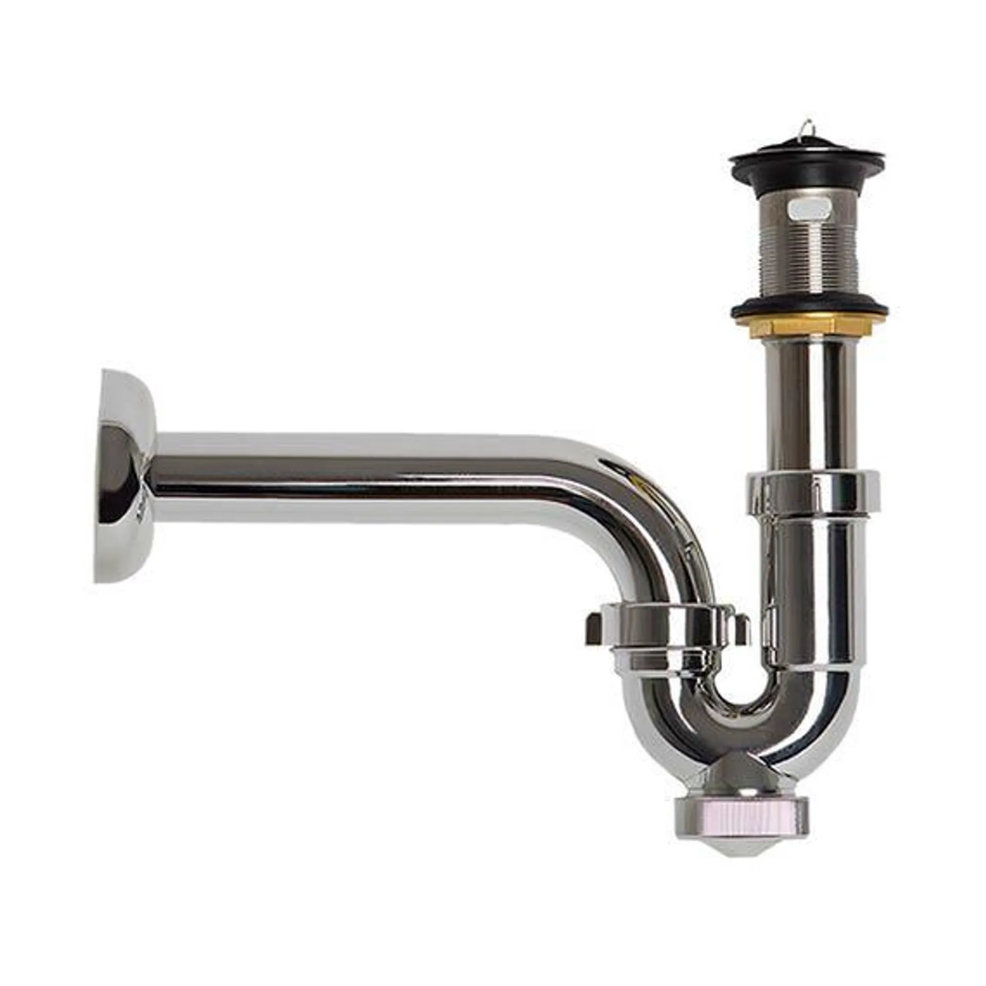 Cespol Para Lavabo Cromado Con Rejilla Acero Inox Miber Kde-rlaai-01