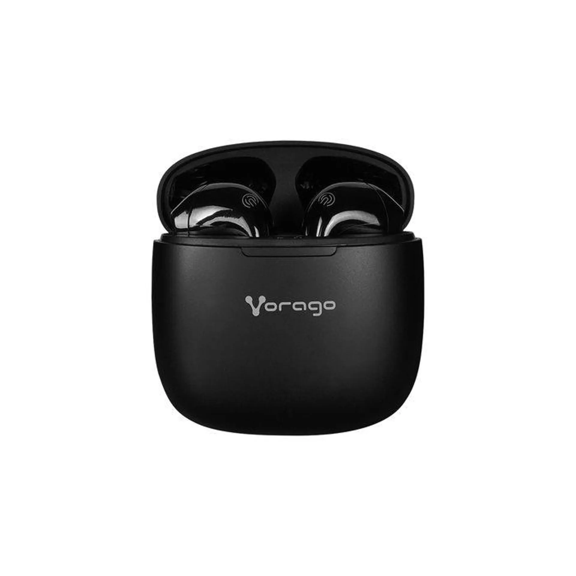 Audifonos Tws Vorago Esb-305 Intrauriculares Control Tactil Ipx6 Bluethooth 5.3 28 Hrs De Batería