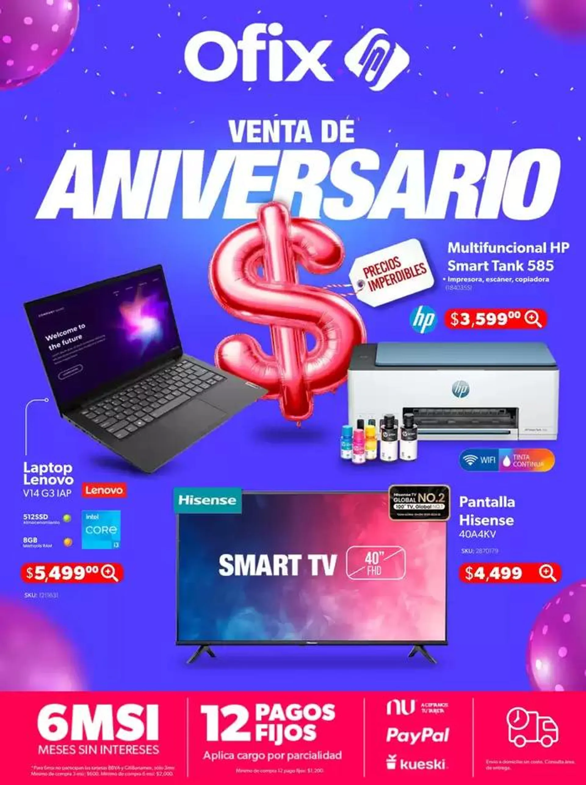 Venta de Aniversario - 1