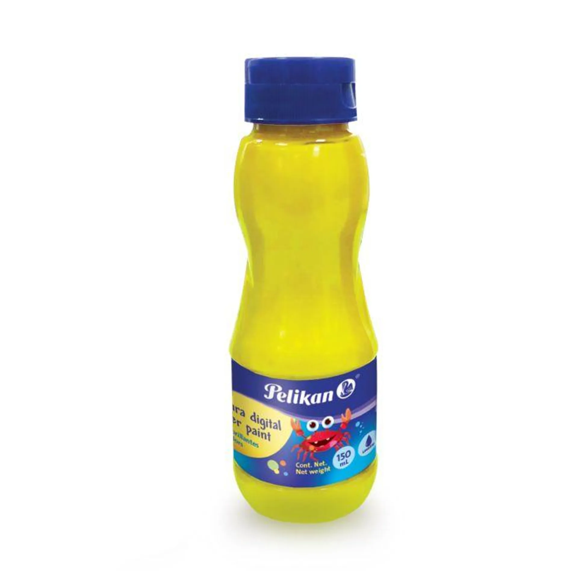 Pintura Digital Pelikan Amarillo 150 ml. Lavable