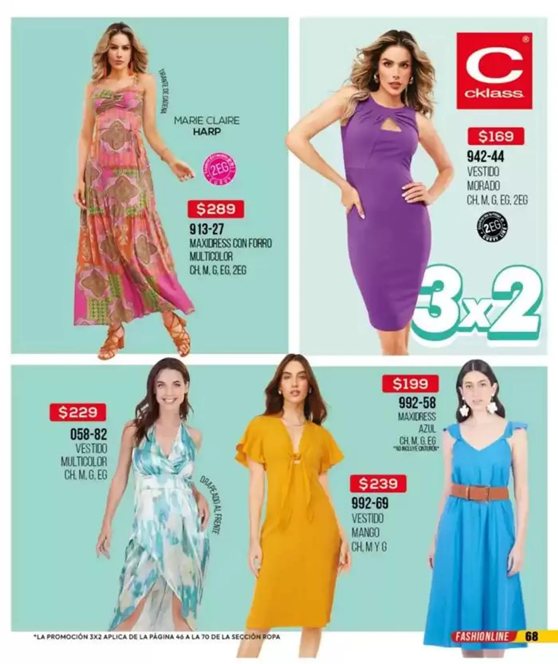 Catálogo de Catálogo Cklass Liquidación Ropa 2025 México 31 de marzo al 31 de agosto 2025 - Pagina 69