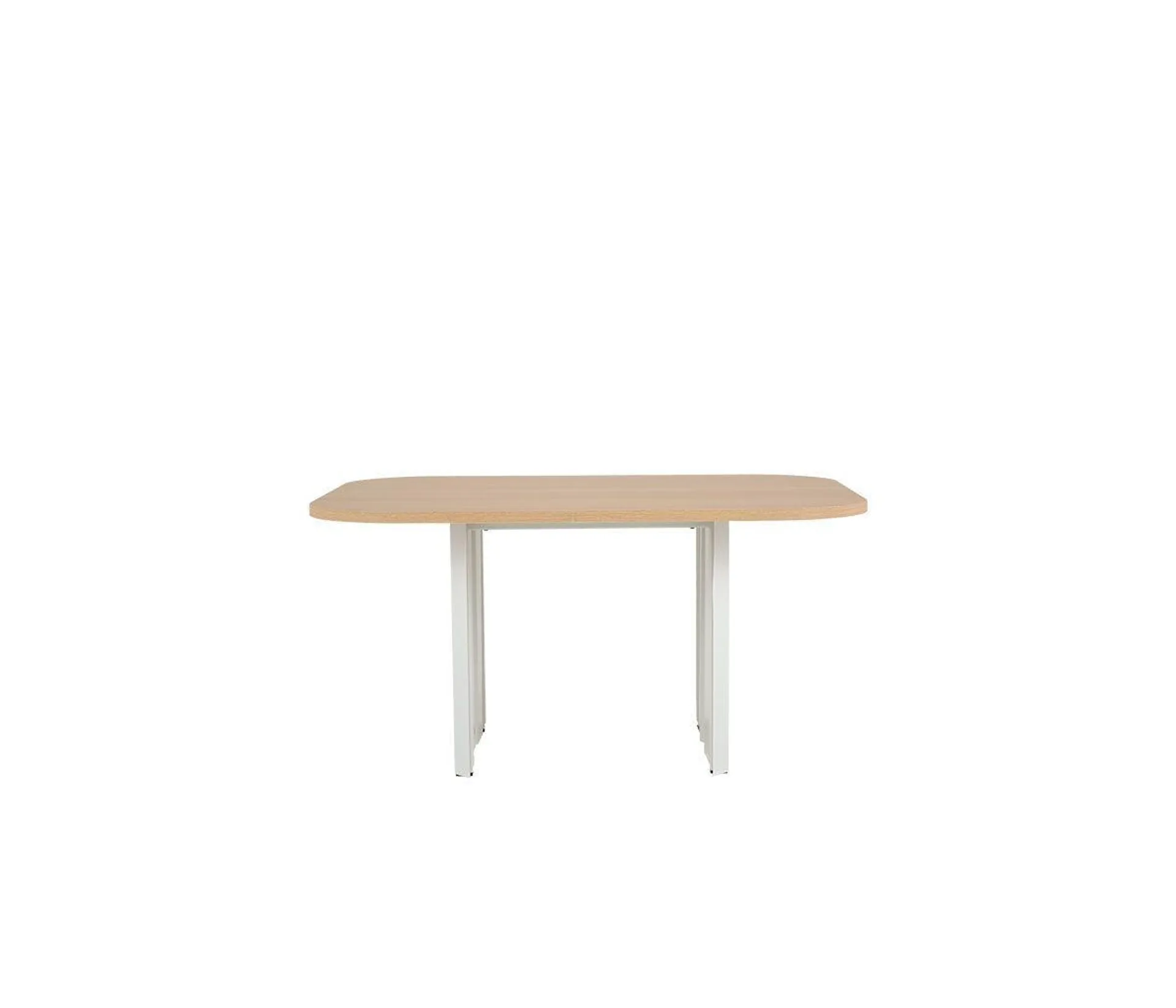 Mesa de centro Serrano 80 cm blanca - Encino