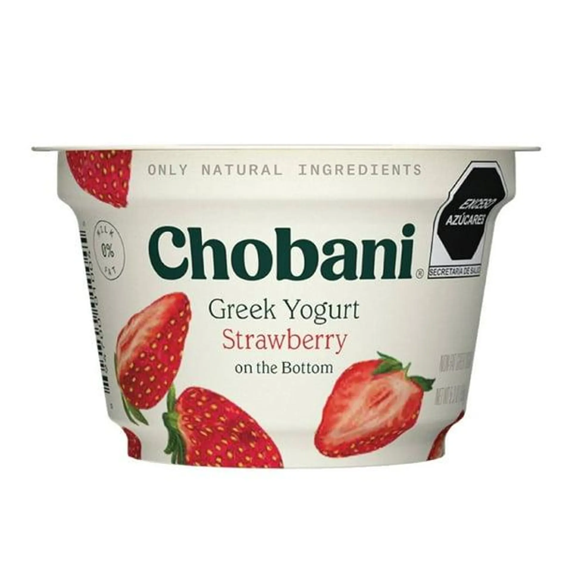 Yogurt Chobani estilo griego con fresa 150 g