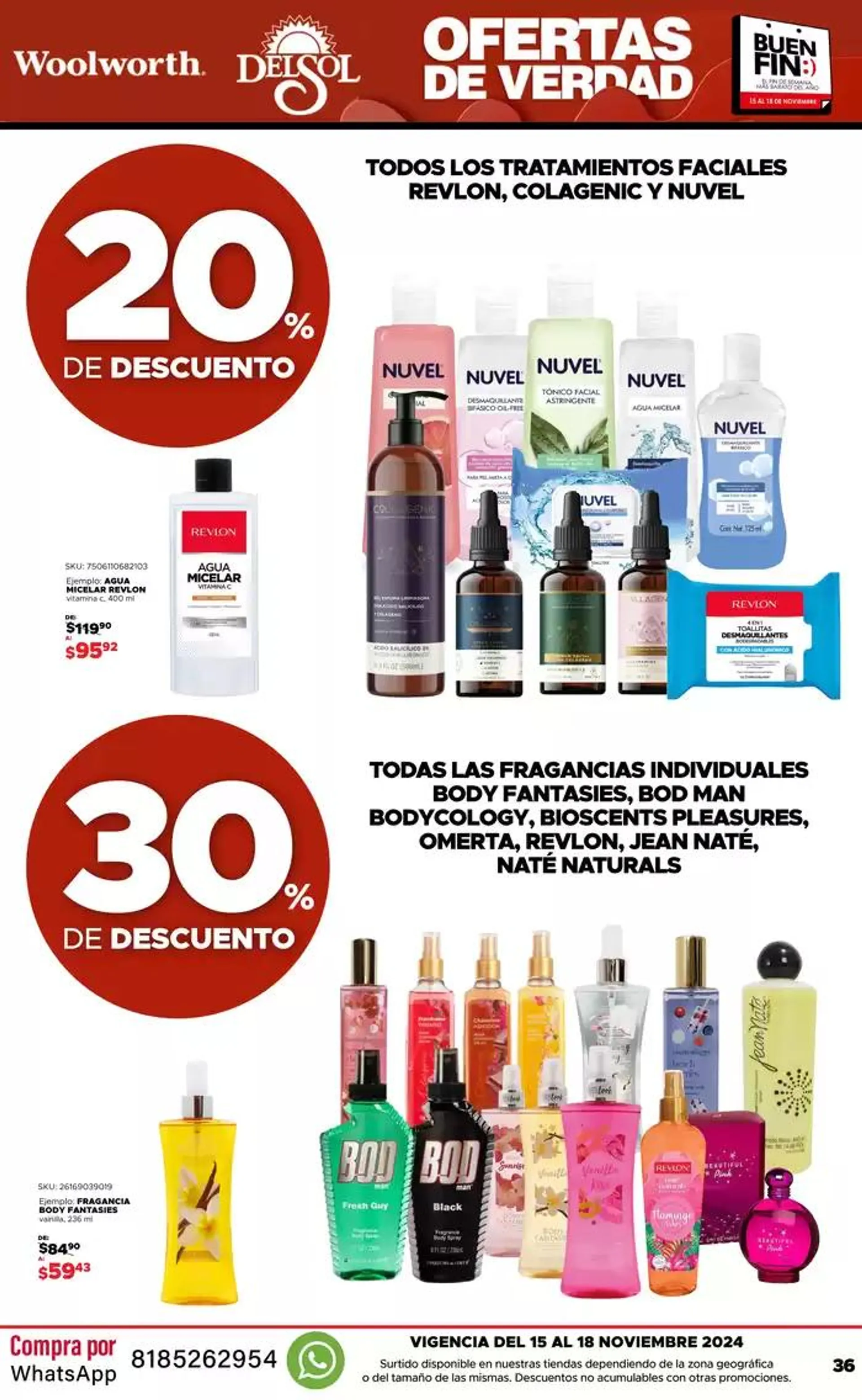 Catálogo de Ofertas de verdad 18 de noviembre al 18 de noviembre 2024 - Pagina 36