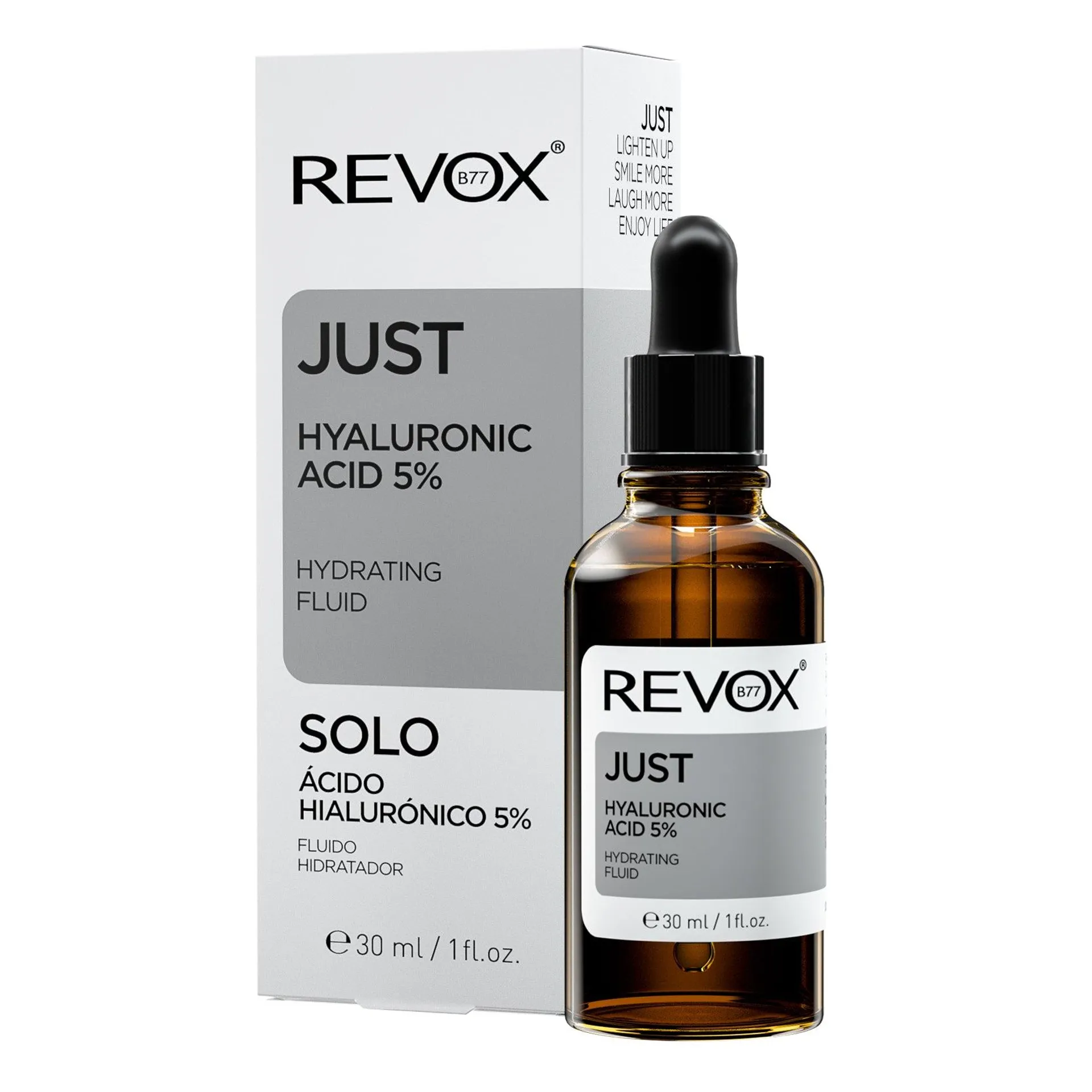 SERUM HIDRATANTE ÁCIDO HIALURÓNICO 5% - REVOX B77