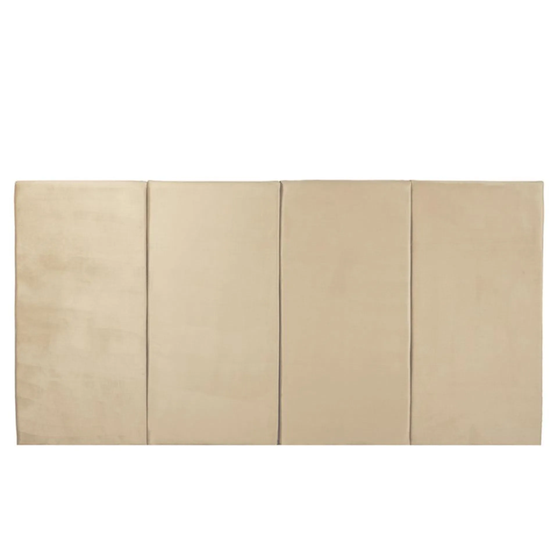 Juego de 4 paneles para cabecera modular King Size Lunaria - Beige