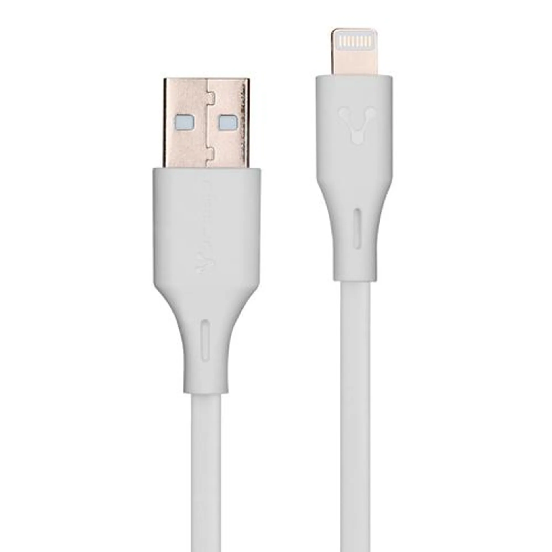 Cable Usb 8 Pines Vorago Cab-L01W Calidad De Transferencia Durable 1 Metro Blanco