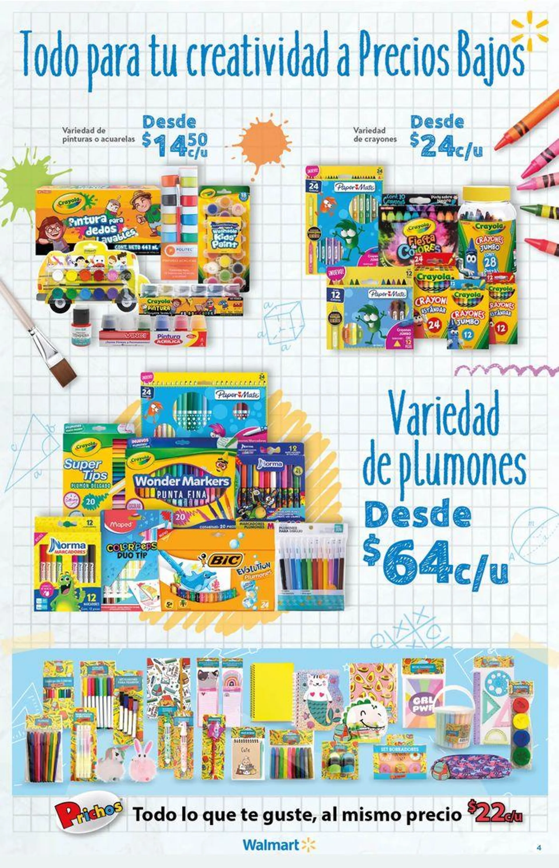 Catálogo de Walmart - Back to School 16 de agosto al 17 de septiembre 2024 - Pagina 4