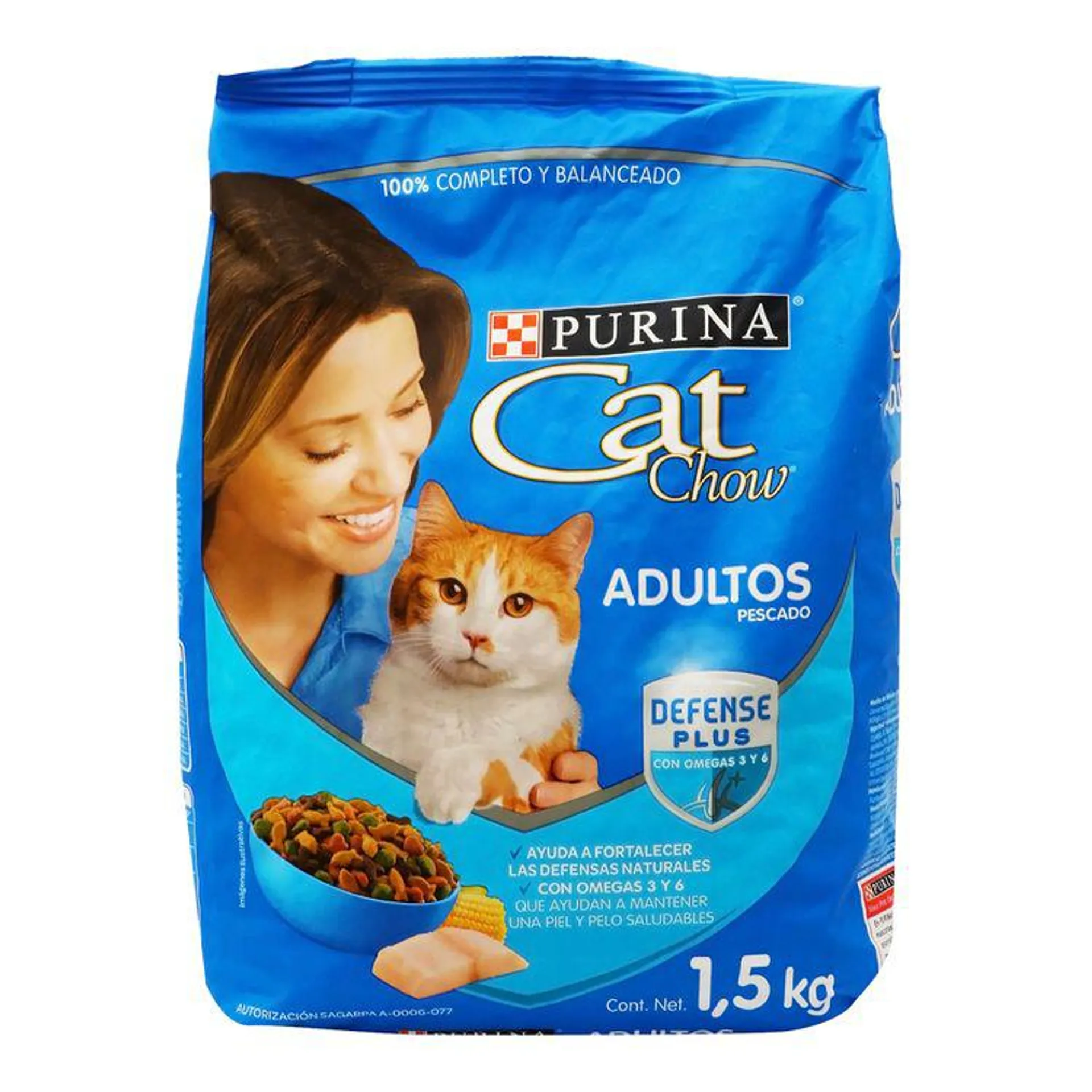 Alimento Cat Chow Deli Relle Pes 1.5 Kg - Cat Chow - 1 pieza